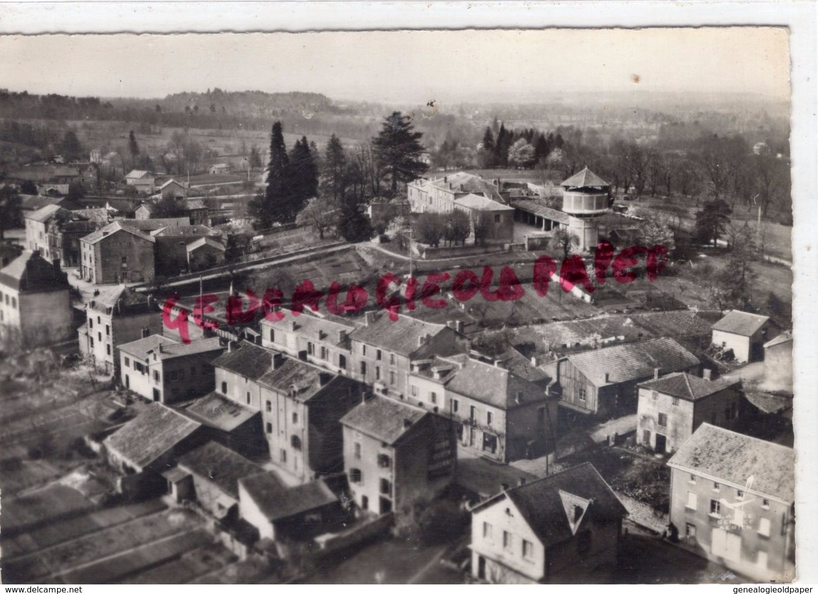 24 - PIEGUT - QUARTIER TRICHERIE ET ECOLE DES FILLS - VUE AERIENNE LAPIE N° 4 - Autres & Non Classés