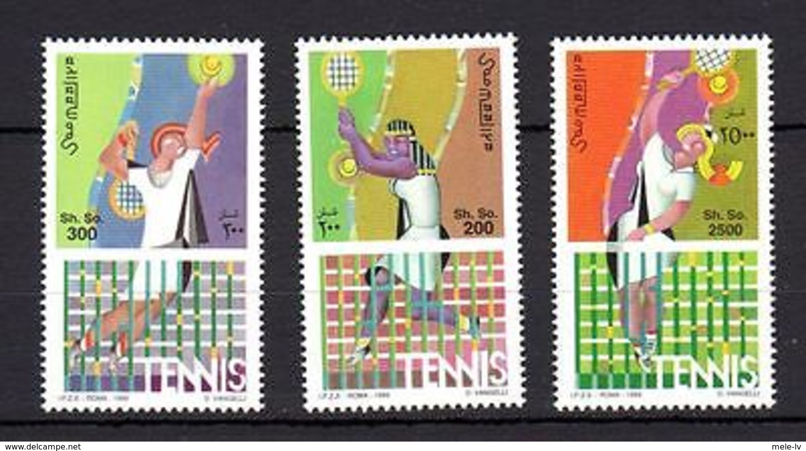 Somalia 1999 Tennis MNH - Other & Unclassified