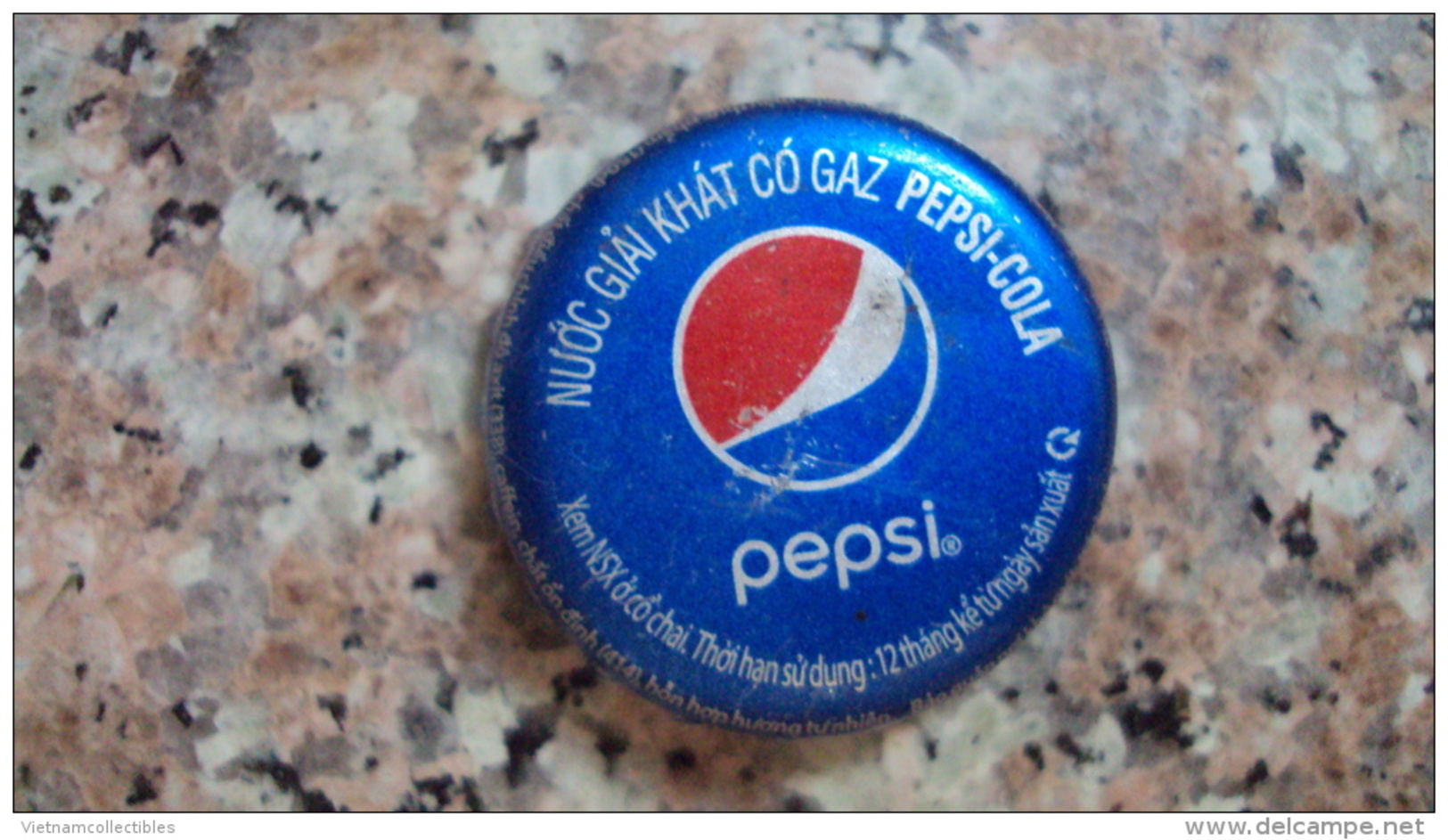 Vietnam Viet Nam Pepsi Used Bottle Crown Cap - New Design In 2015 / Kronkorken / Chapa / Tappi - Limonade