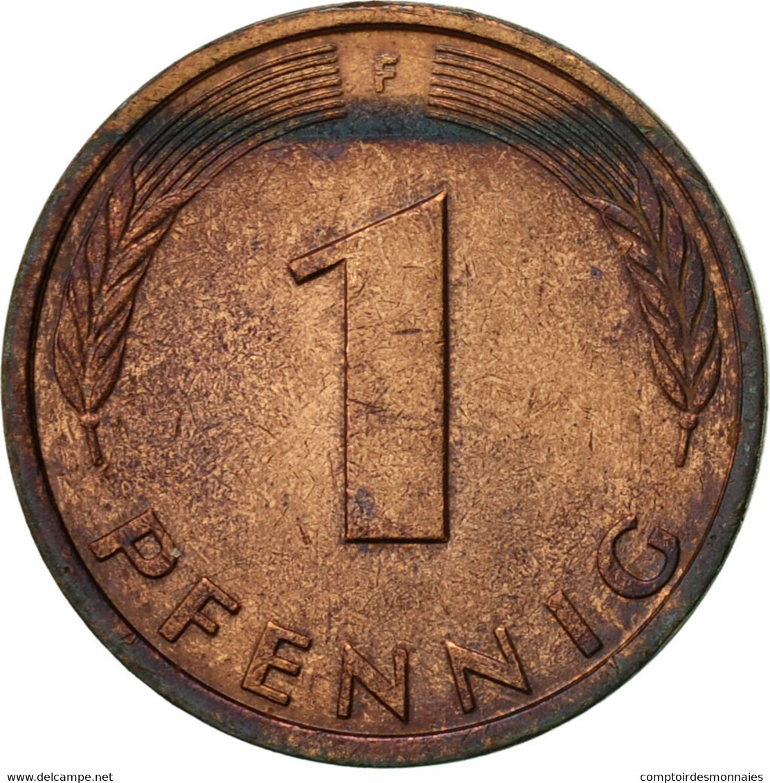 Monnaie, République Fédérale Allemande, Pfennig, 1977, Stuttgart, TTB, Copper - 1 Pfennig