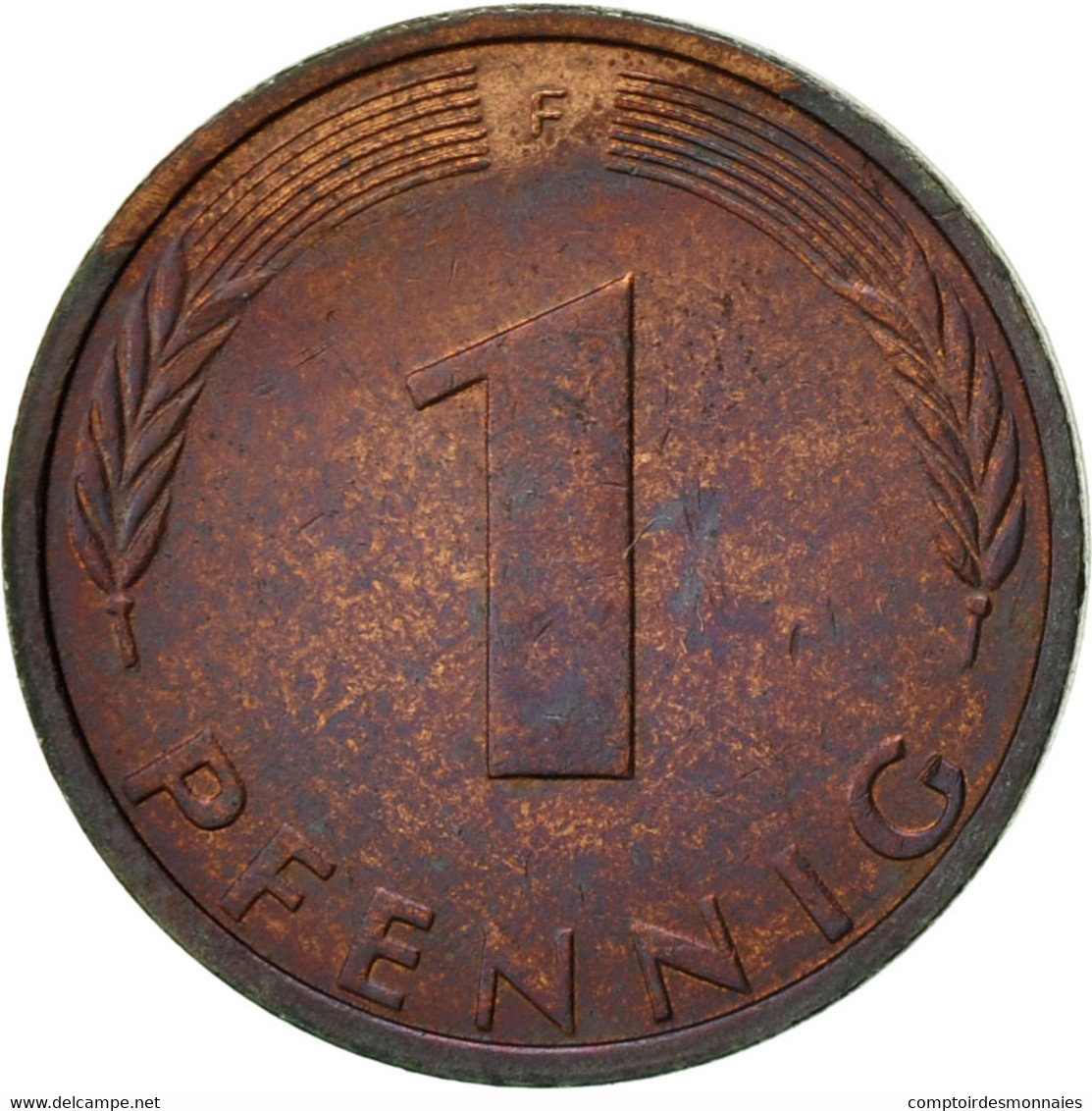 Monnaie, République Fédérale Allemande, Pfennig, 1976, Stuttgart, TTB, Copper - 1 Pfennig