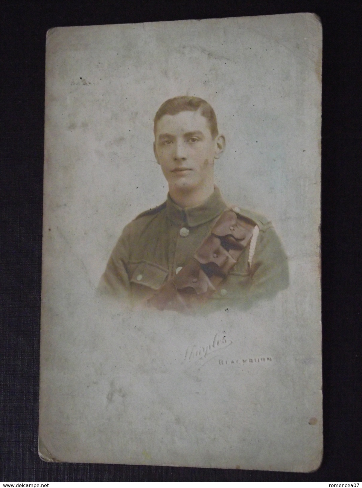 SOLDAT CANADIEN (?) - Freddie Maref (?) - Carte-photo - 3 Mars 1919 - A Voir ! - Uniformes