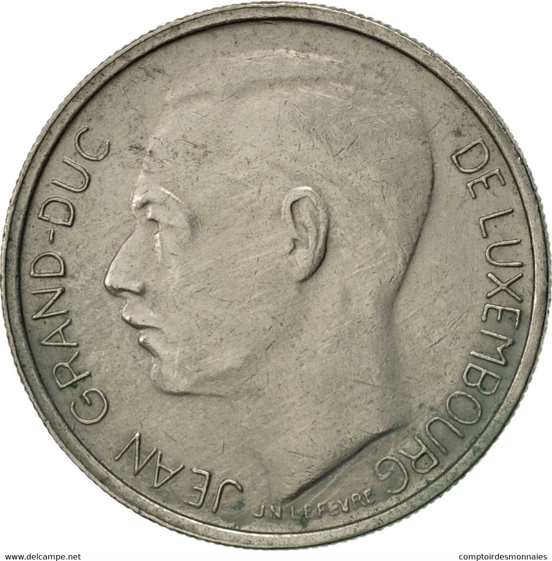 Monnaie, Luxembourg, Jean, Franc, 1970, TTB+, Copper-nickel, KM:55 - Luxembourg