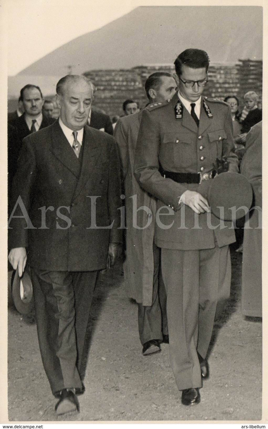 Postcard / ROYALTY / Belgium / Belgique / Roi Baudouin / Koning Boudewijn / Baudour / 1953 - Saint-Ghislain