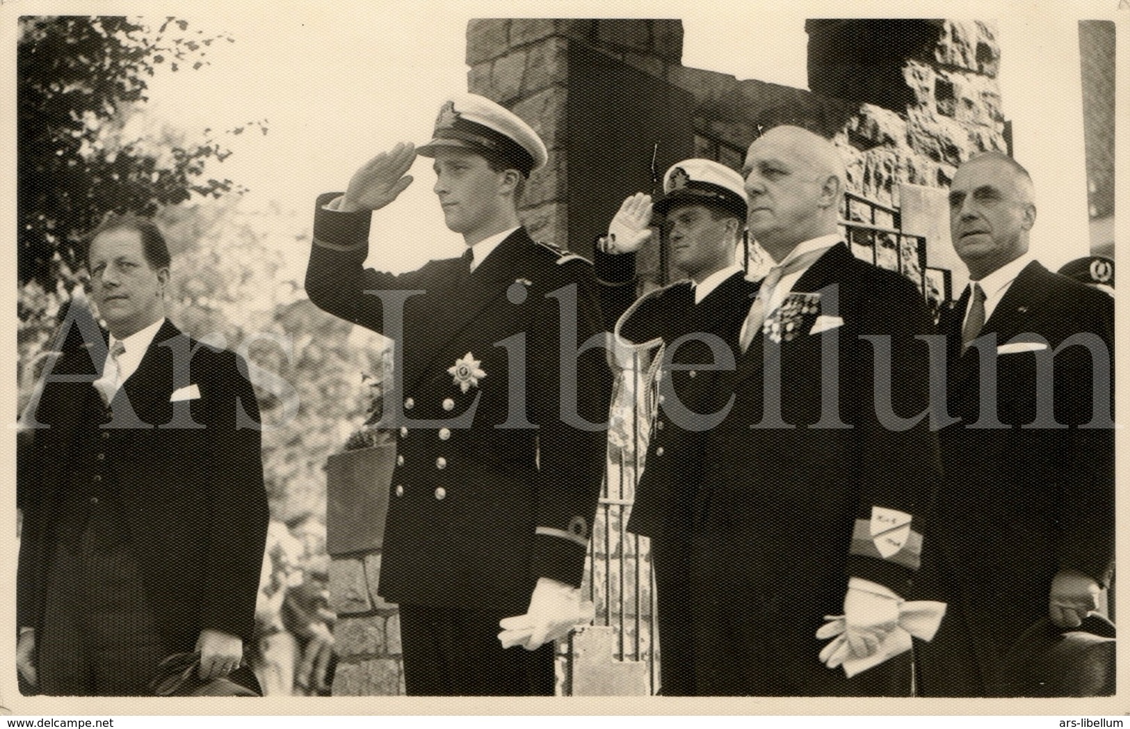 Postcard / ROYALTY / Belgium / Belgique / Prins Albert / Future Roi Albert II / Gent / Ceremonie L'Enelos Des Fusillés - Gent