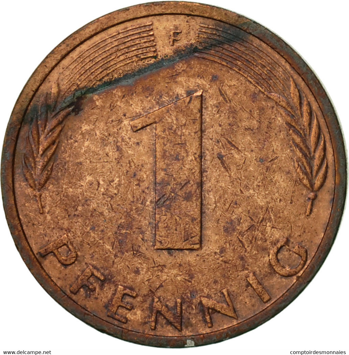 Monnaie, République Fédérale Allemande, Pfennig, 1974, Stuttgart, TTB, Copper - 1 Pfennig