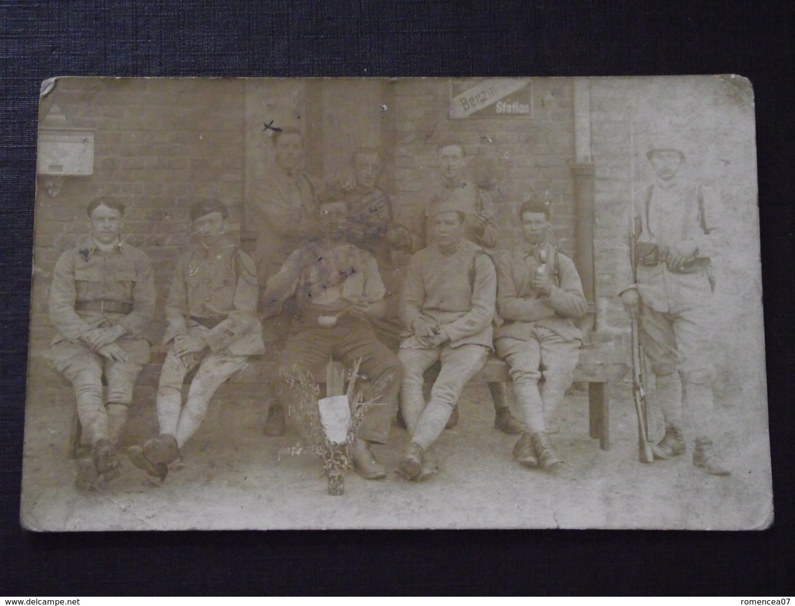 SOLDATS CANADIENS (?) - Militaire - Carte-photo - Vers 1914 - A Voir ! - Guerre 1914-18