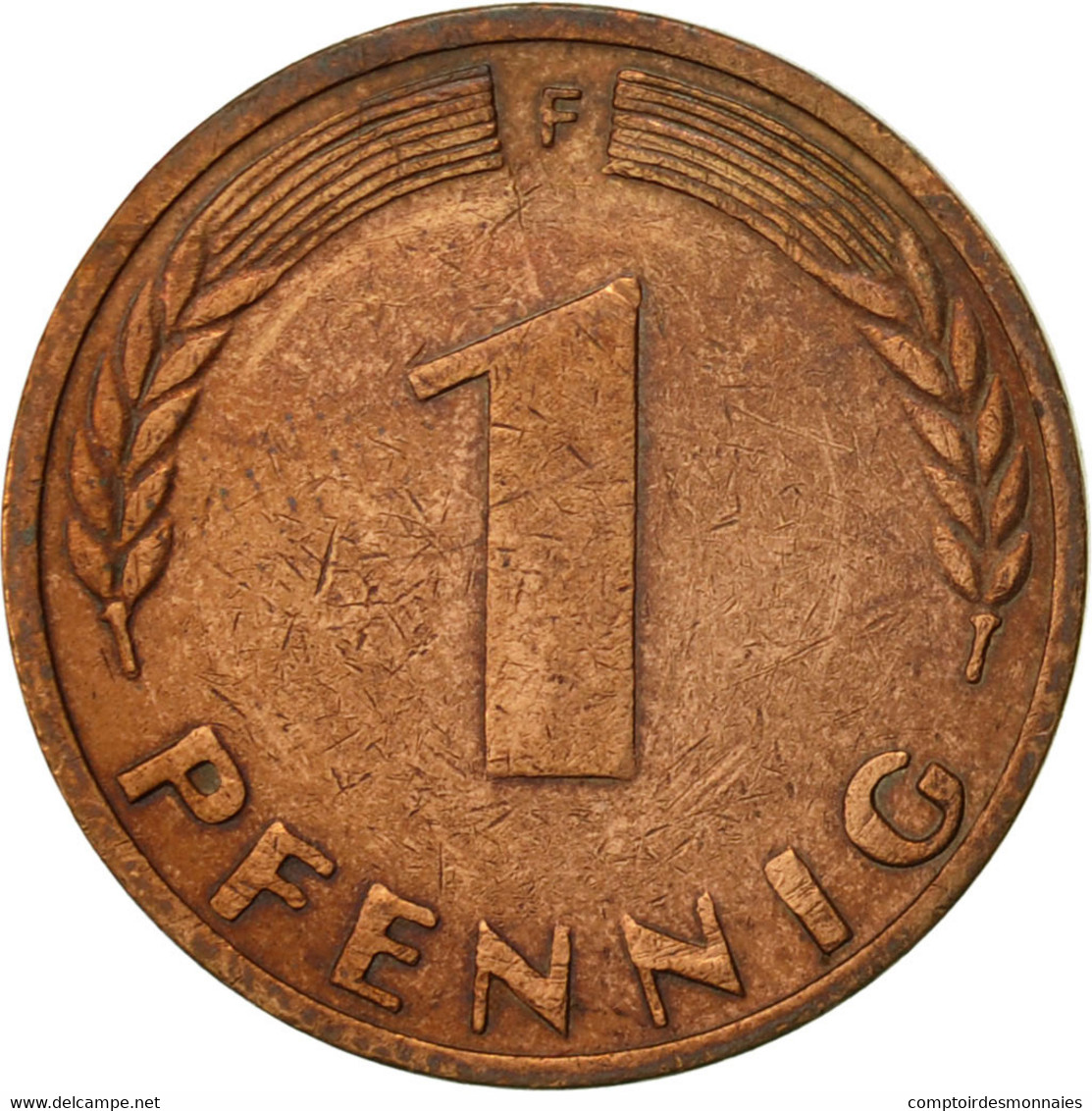 Monnaie, République Fédérale Allemande, Pfennig, 1971, Stuttgart, TTB, Copper - 1 Pfennig