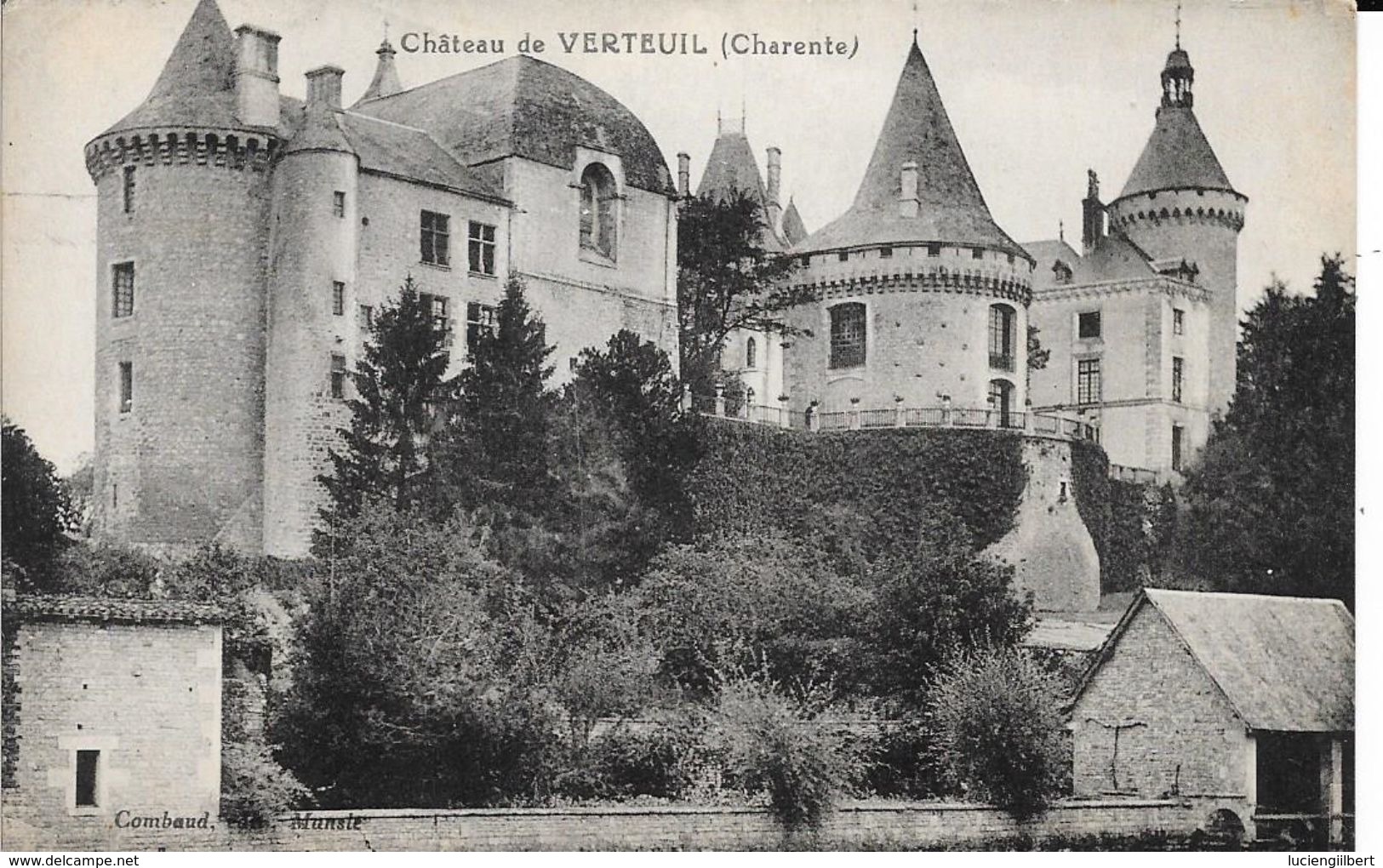 CPA CHARENTE  16   -  VERTEUIL CHATEAU  TBE - Autres & Non Classés