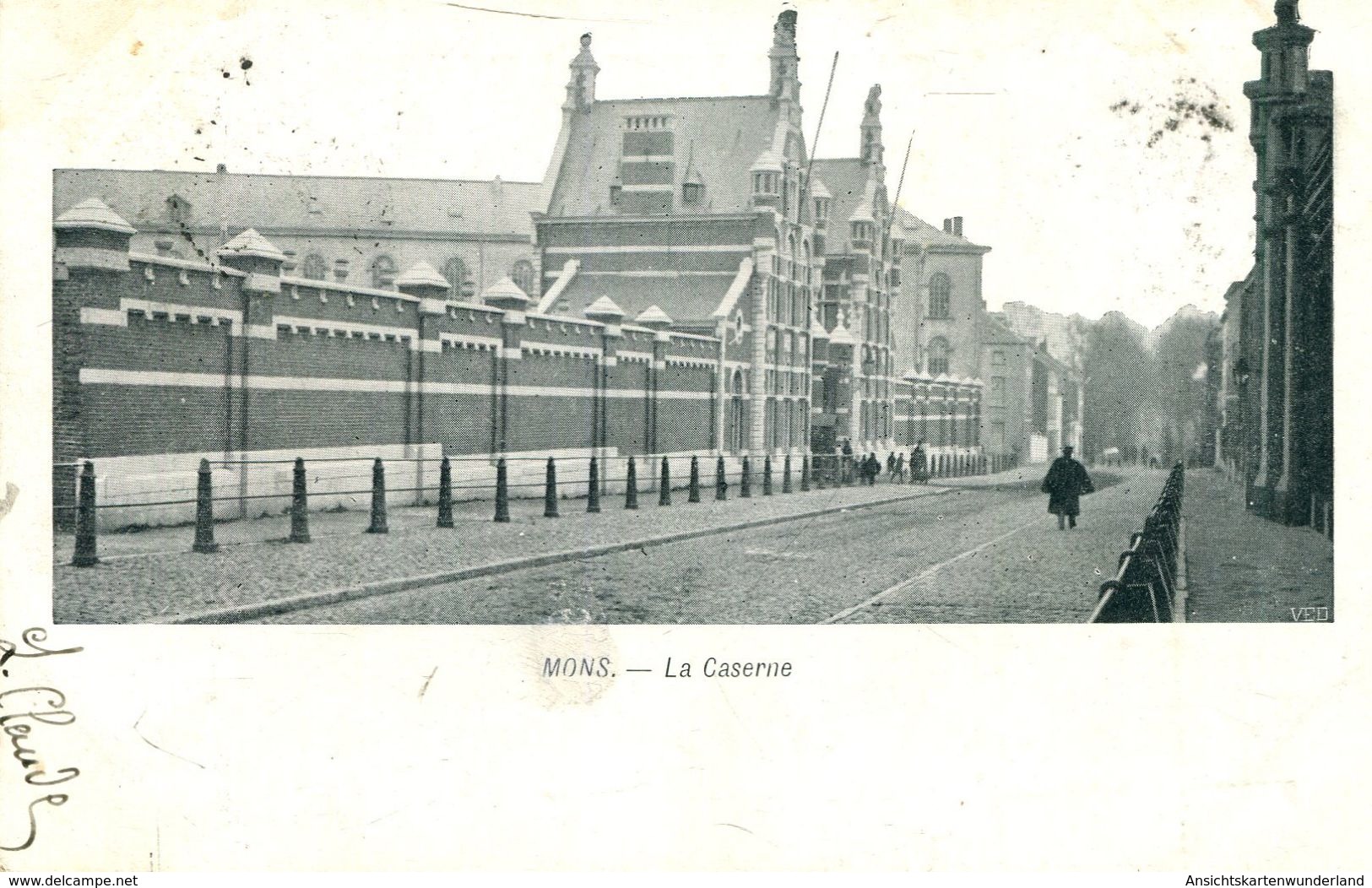 Mons - La Caserne 1904 (001205) - Mons