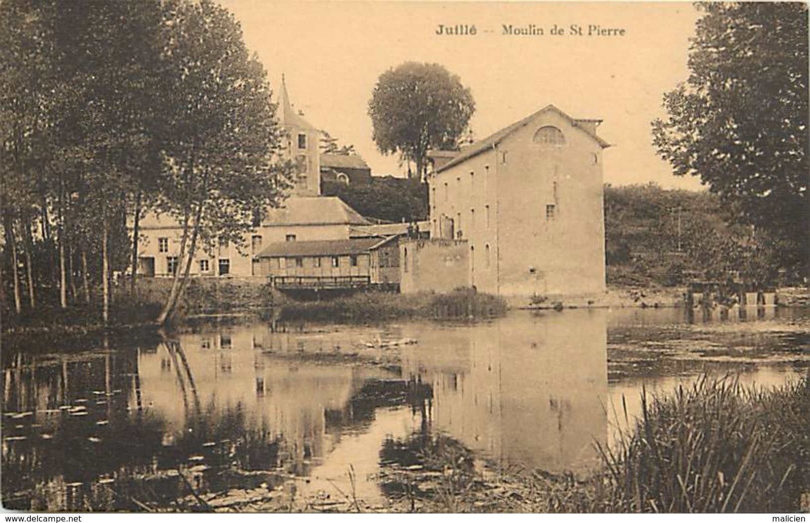 - Dpts Div.-ref-RR299- Sarthe - Juillé - Moulin A Eau De Saint Pierre - Moulins A Eau - Batiments Et Architecture - - Autres & Non Classés