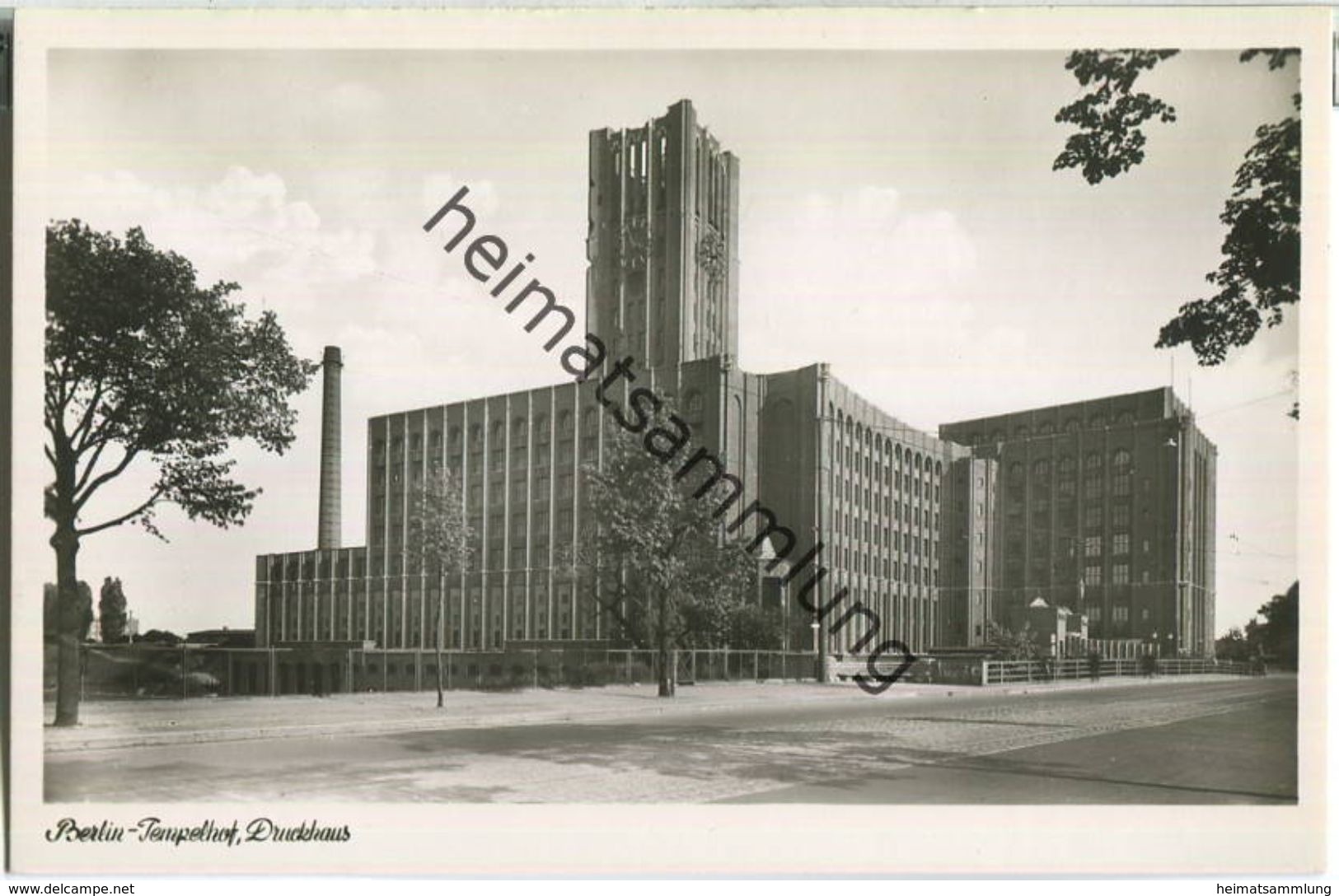 Berlin - Tempelhof - Ullsteinhaus - Foto-Ansichtskarte 50er Jahre - Verlag Kunst Und Bild Berlin - Tempelhof