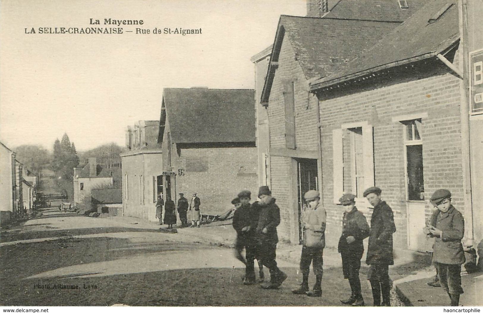 53: La Selle Craonnaise ; Rue De Saint Aignant - Autres & Non Classés