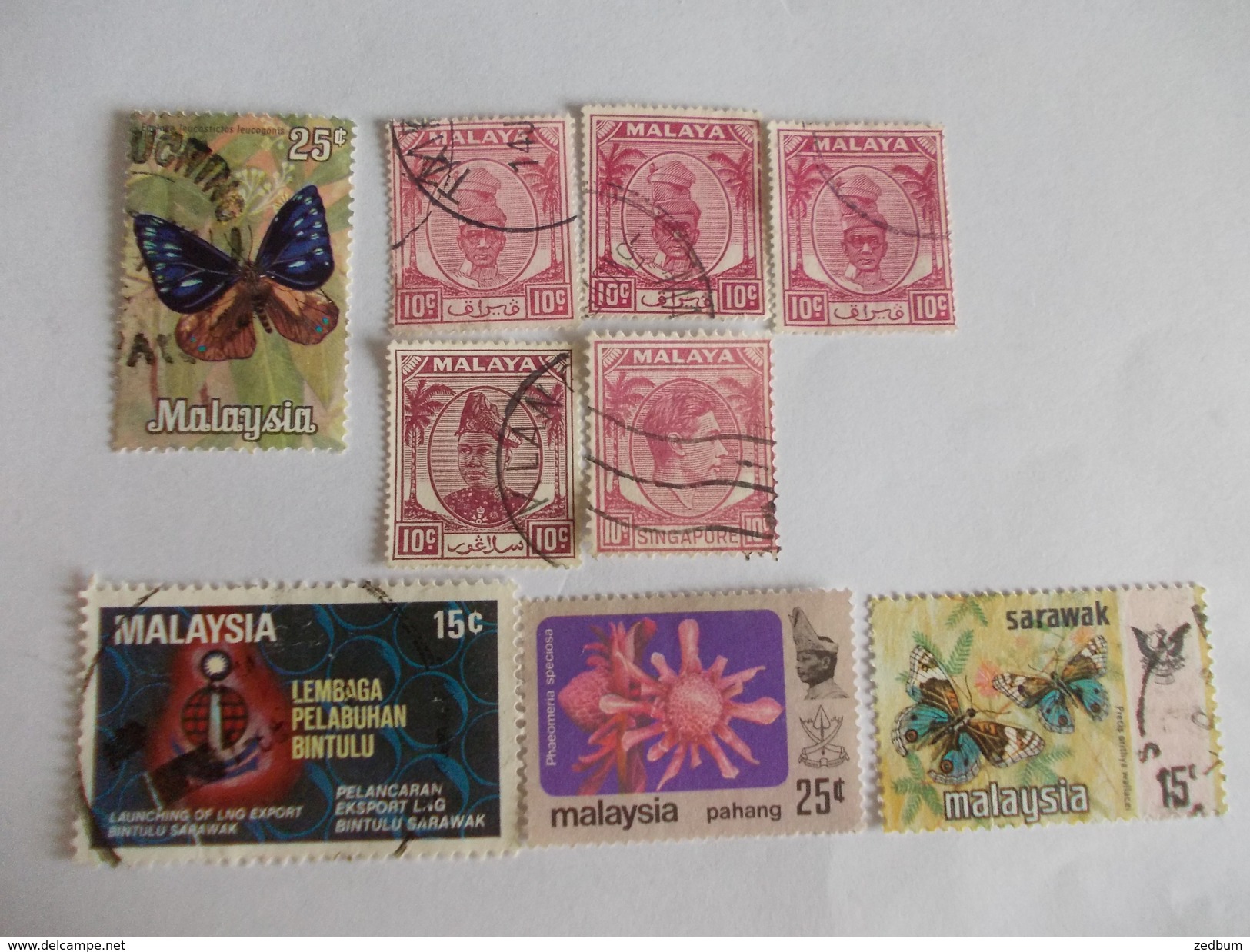 TIMBRE Malaya Malaysia Valeur 2.20 &euro; - Malaysia (1964-...)