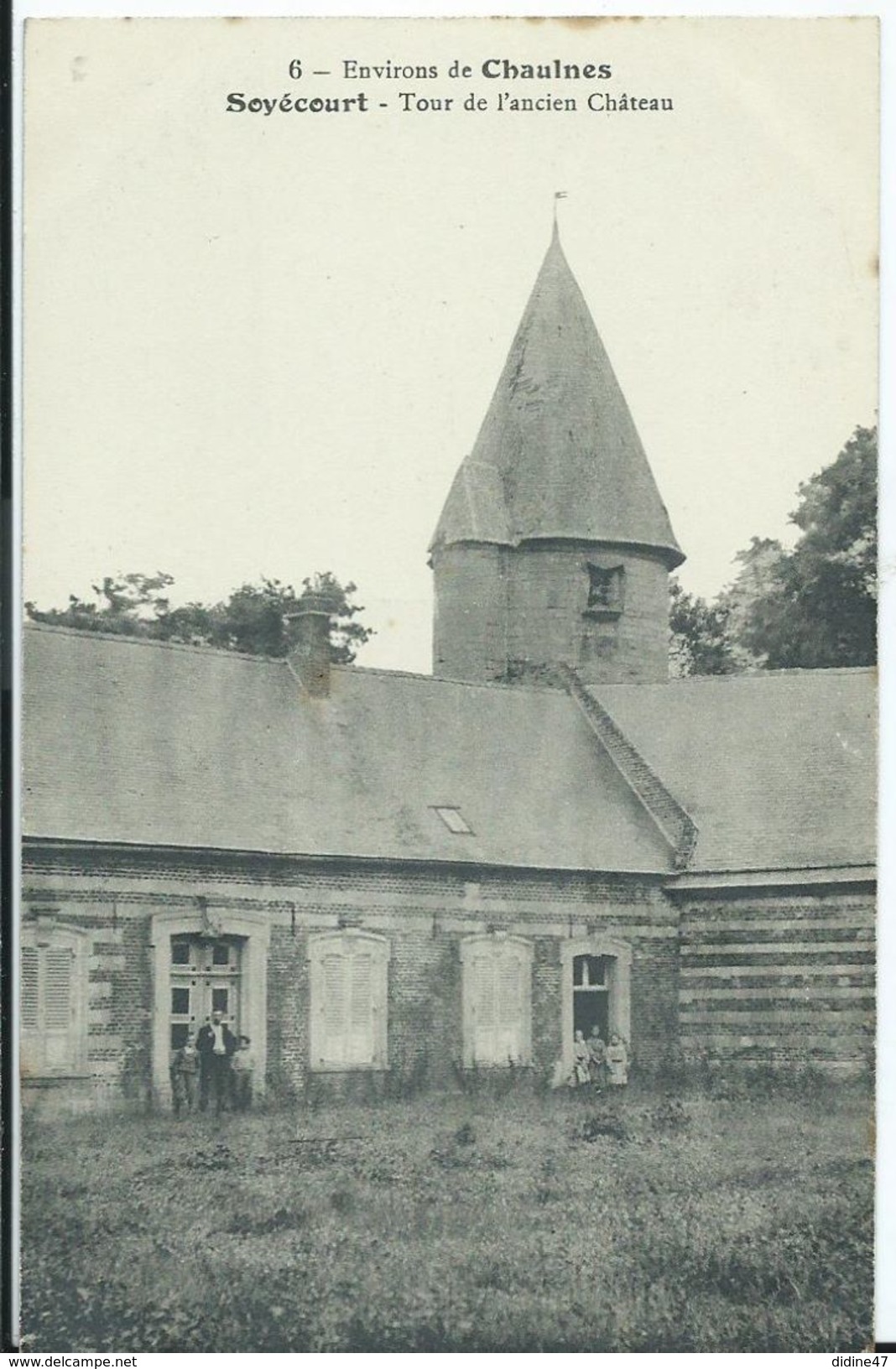 SOYECOURT - Tour De L'ancien Château - Autres & Non Classés