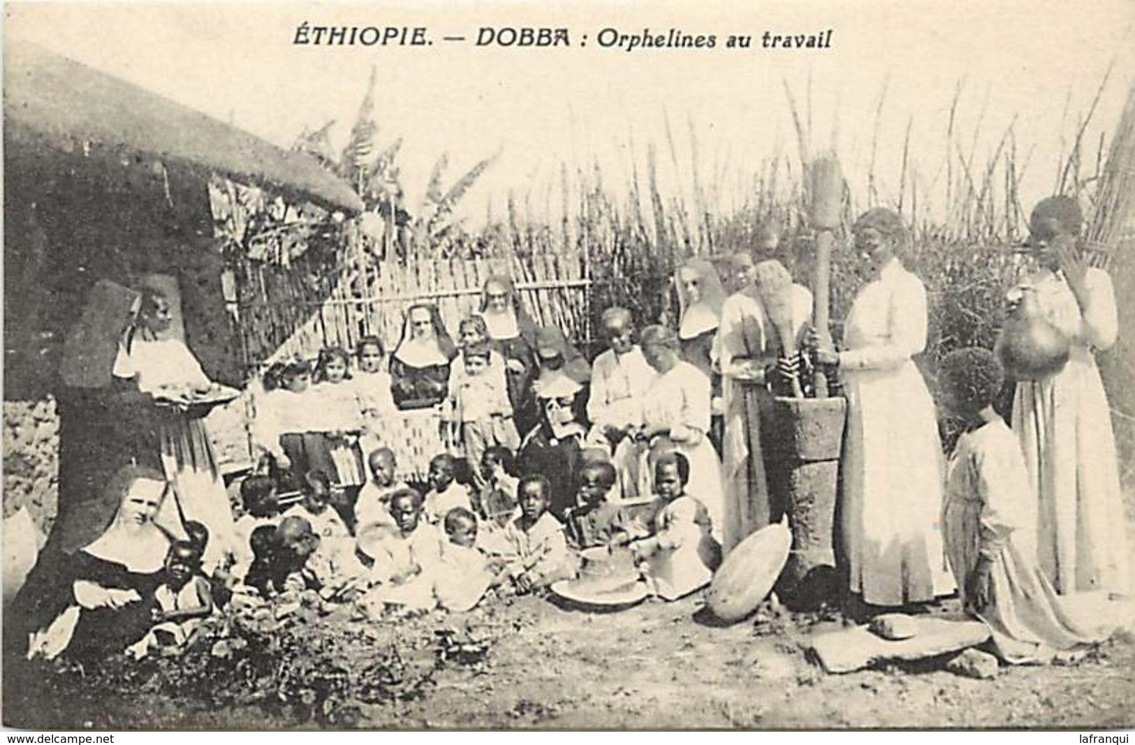 Ref V164- Ethiopie - Dobba - Orphelines Au Travail  - Carte Bon Etat - - Ethiopie