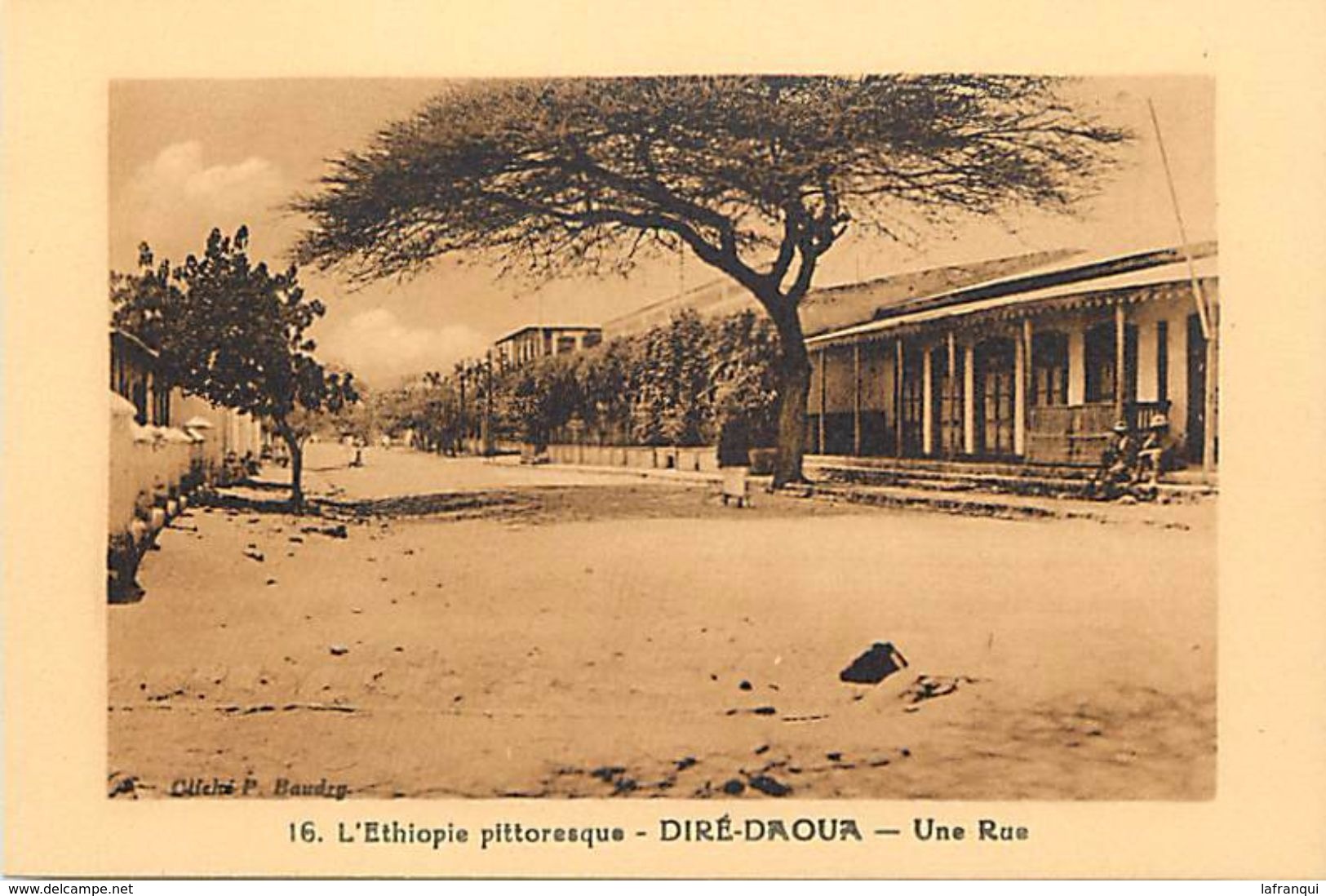 Ref V150- Ethiopie - Diré Daoua - Une Rue  - Carte Bon Etat  - - Ethiopie