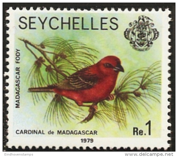 Seychelles 1979 Madagascar Fody 1 Value MNH  - Madagascar Cardinal - Autres & Non Classés