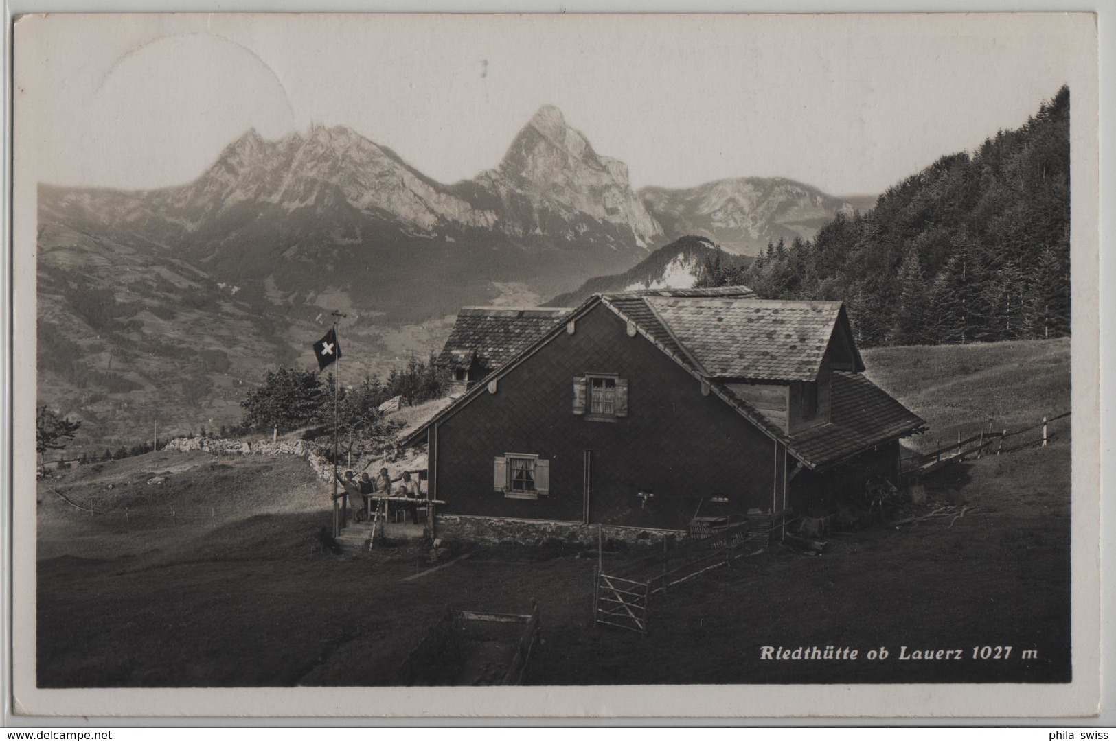 Riedthütte Ob Lauerz - Animee - Photo: Ad. Odermatt - Lauerz