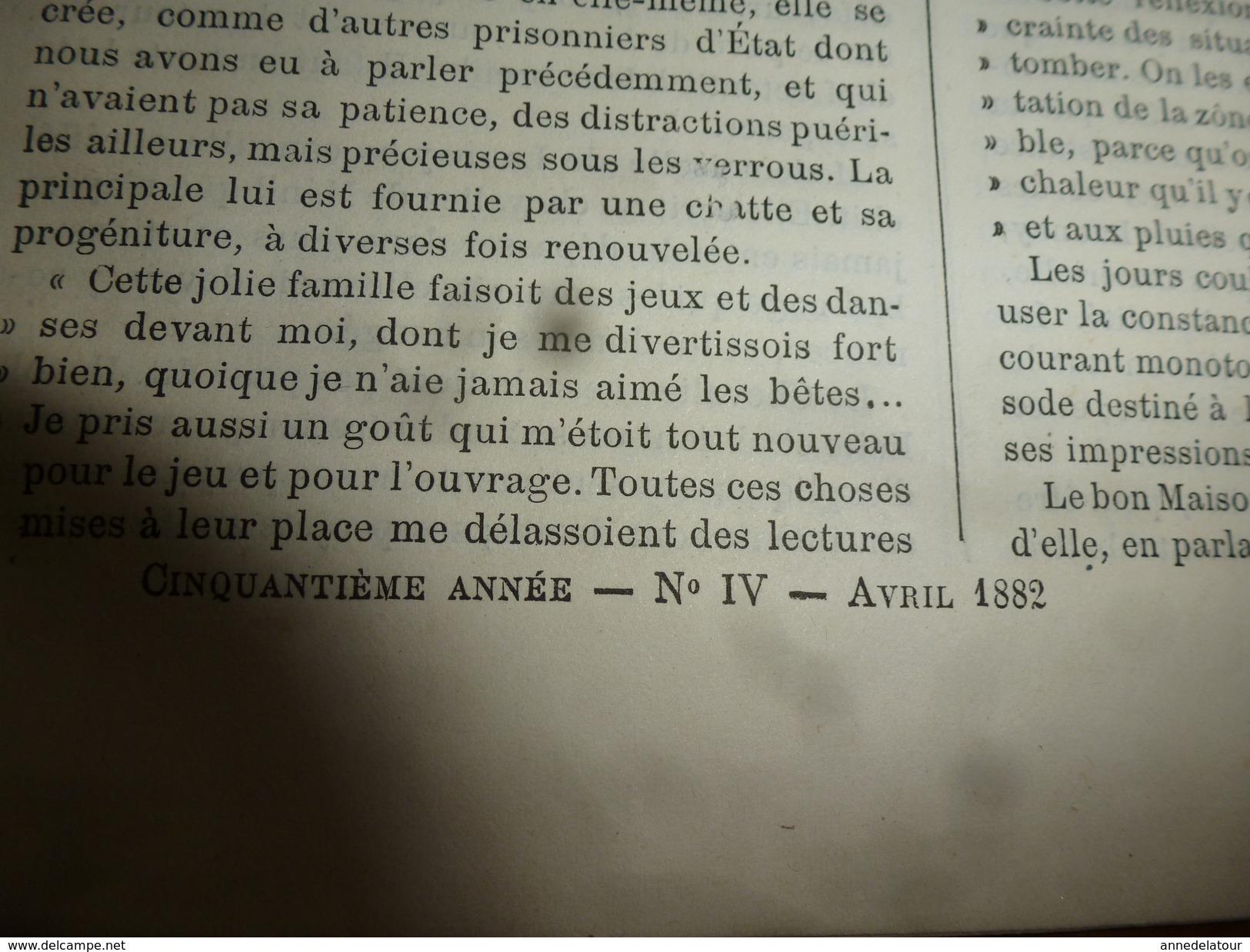 1882 JOURNAL DES DEMOISELLES :Mme De Staal De Launay;Economie Domestique;Correspondance;Revue Musicale; Poème LA FLEUR - Sin Clasificación