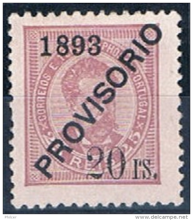 Portugal, 1892/3, # 95 Dent. 11 3/4, Sob E, MH - Unused Stamps