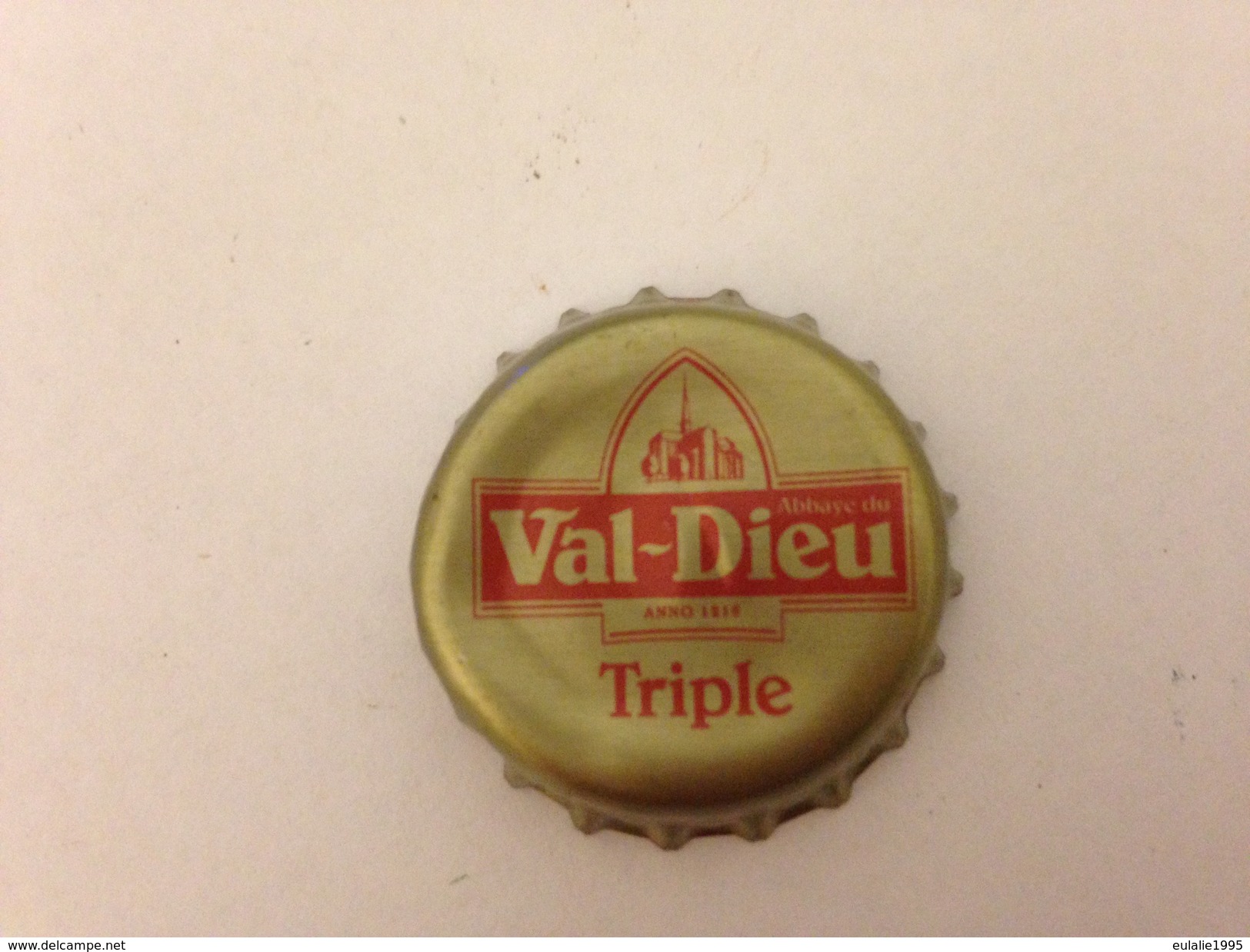 CAPSULE CAPS Biere Beer Bier Birra Cerveza Piwo Pilsen : VAL DIEU Triple - Bière