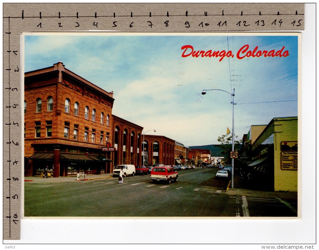 Durango, Colorado - Main Street (1985) - Autres & Non Classés