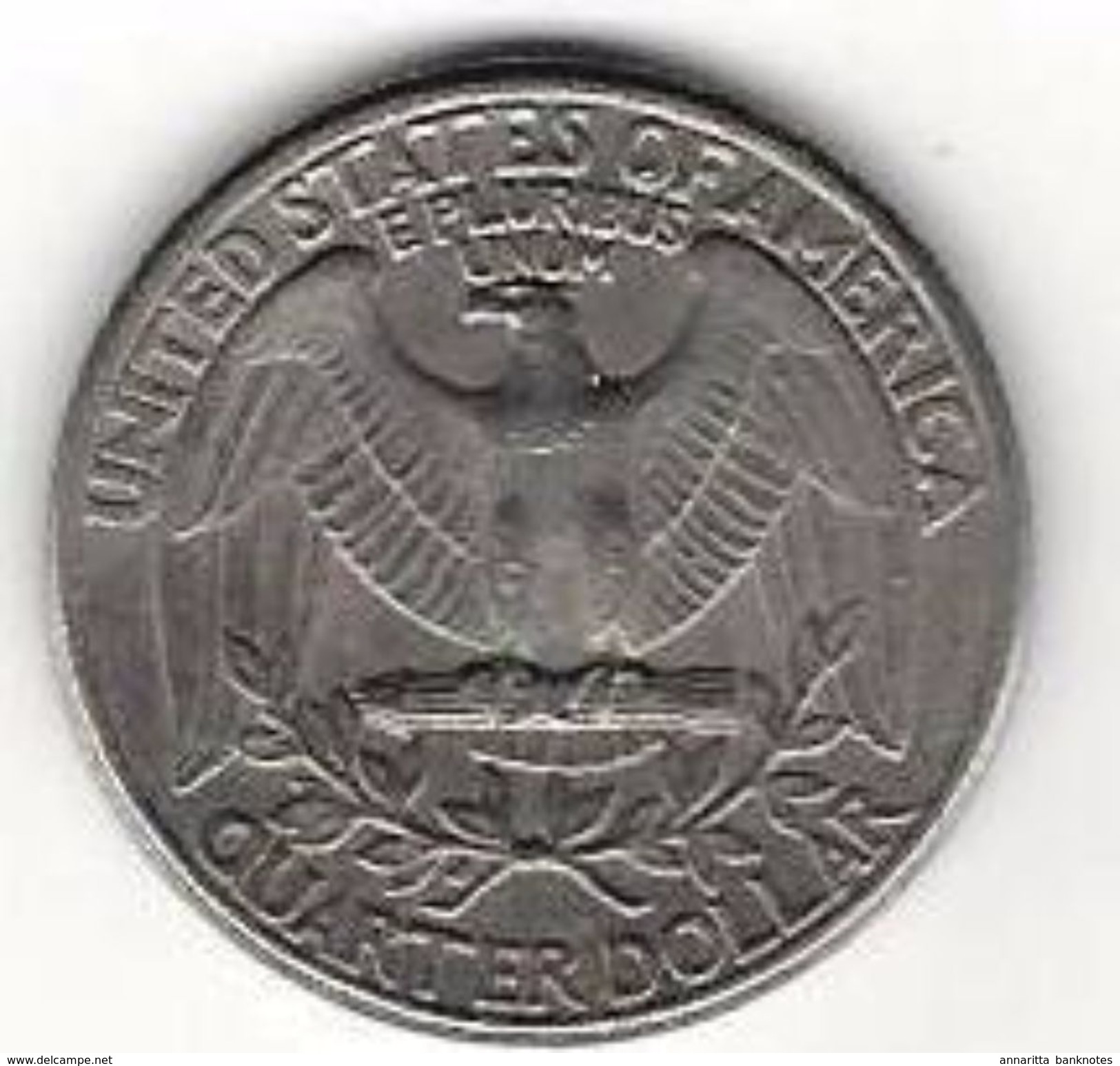 UNITED STATES 1/4 DOLLAR 1977 KM# A164a CIRC. WASHINGTON QUARTER [US-A0164a-1977] - 1932-1998: Washington