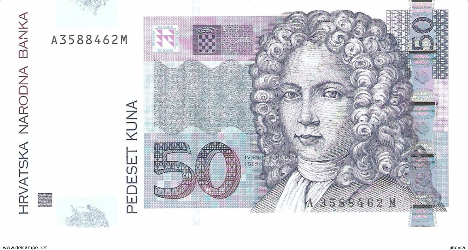 CROATIA 50 KUNA 2002 PICK 40 UNC - Croatia