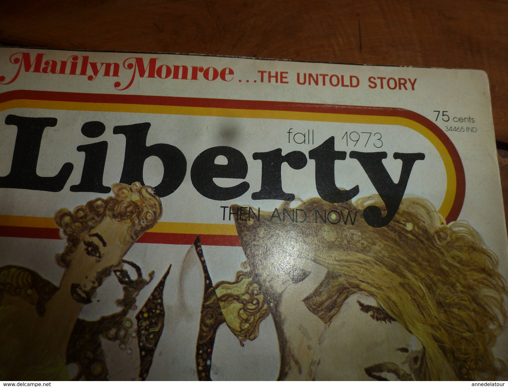 1973 LIBERTY ---->  Marilyn Monroe  ----   The Untold Story - Altri & Non Classificati