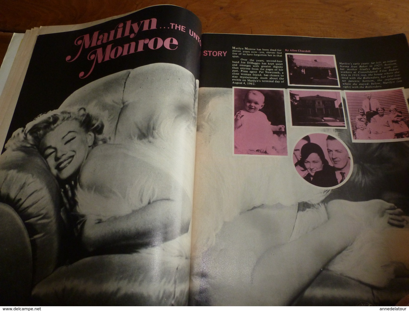 1973 LIBERTY ---->  Marilyn Monroe  ----   the untold story