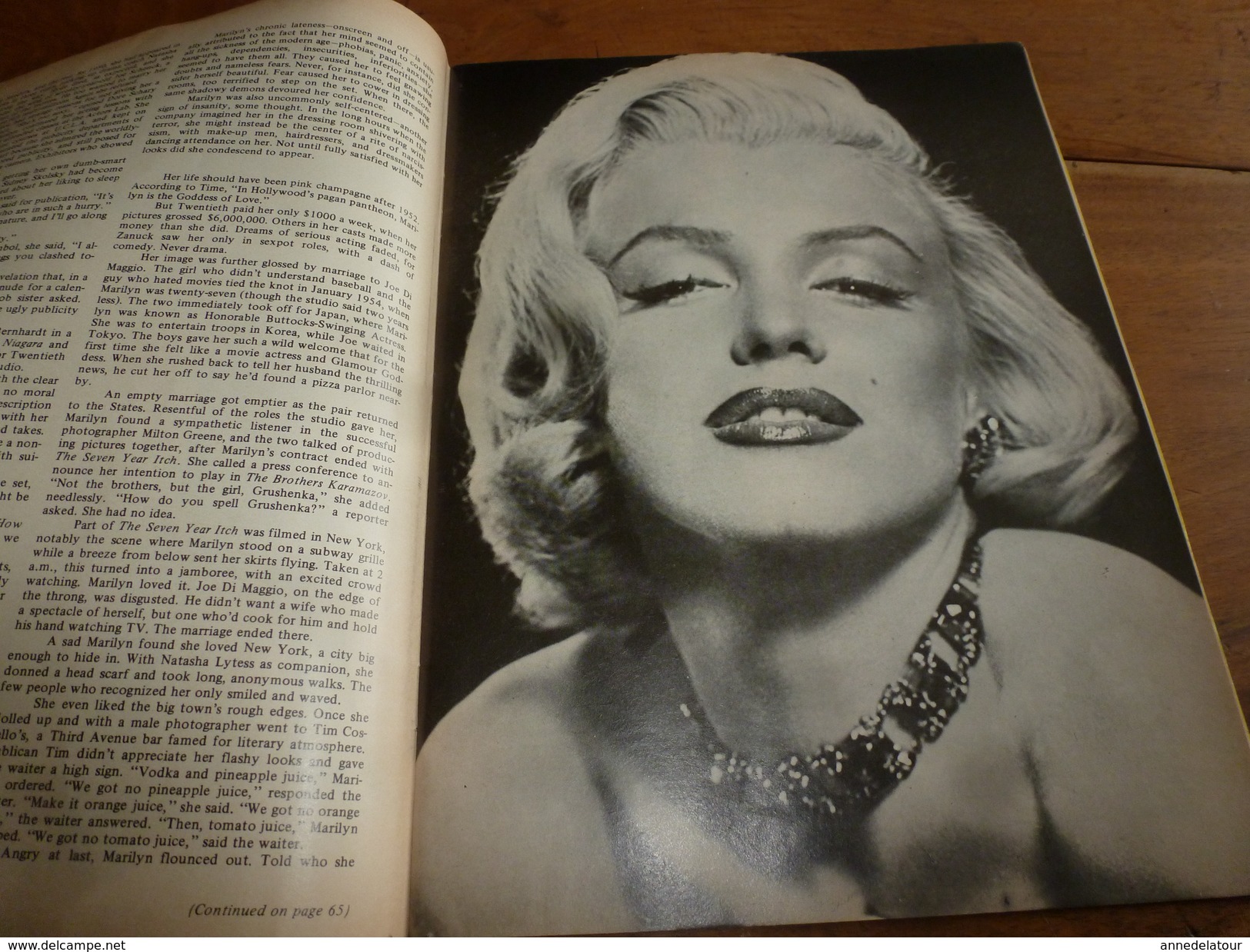 1973 LIBERTY ---->  Marilyn Monroe  ----   the untold story