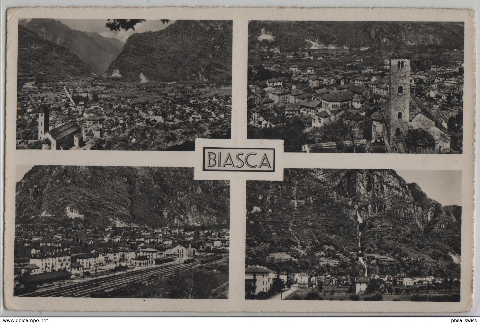 Biasca - Multiview - Photo: Ditta G. Mayr No. 2895 - Biasca