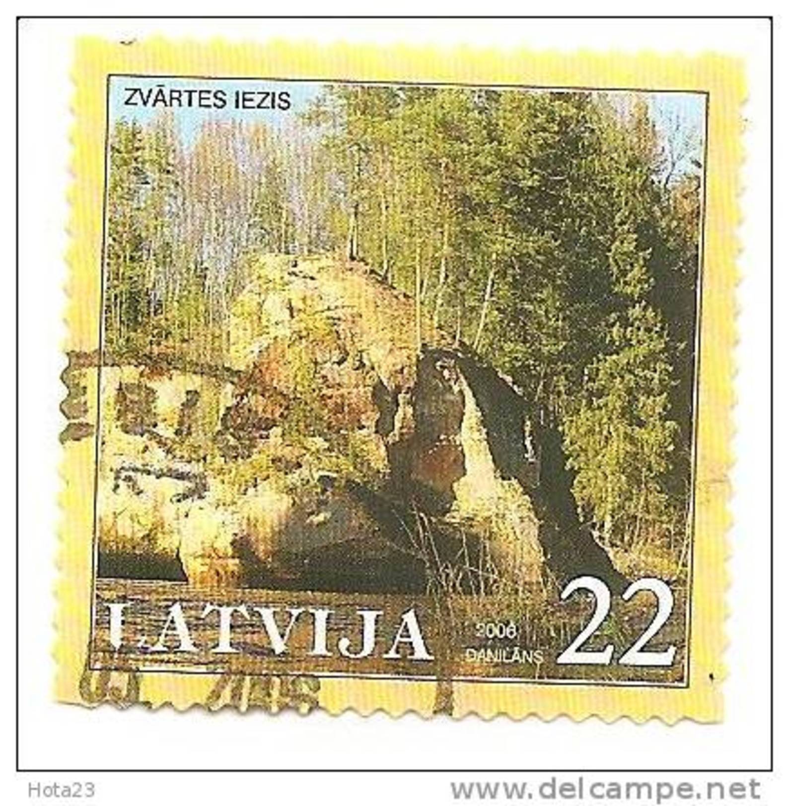 Latvia -2006 ROCK - "ZVARTA" -- Used (0) - Lettonie