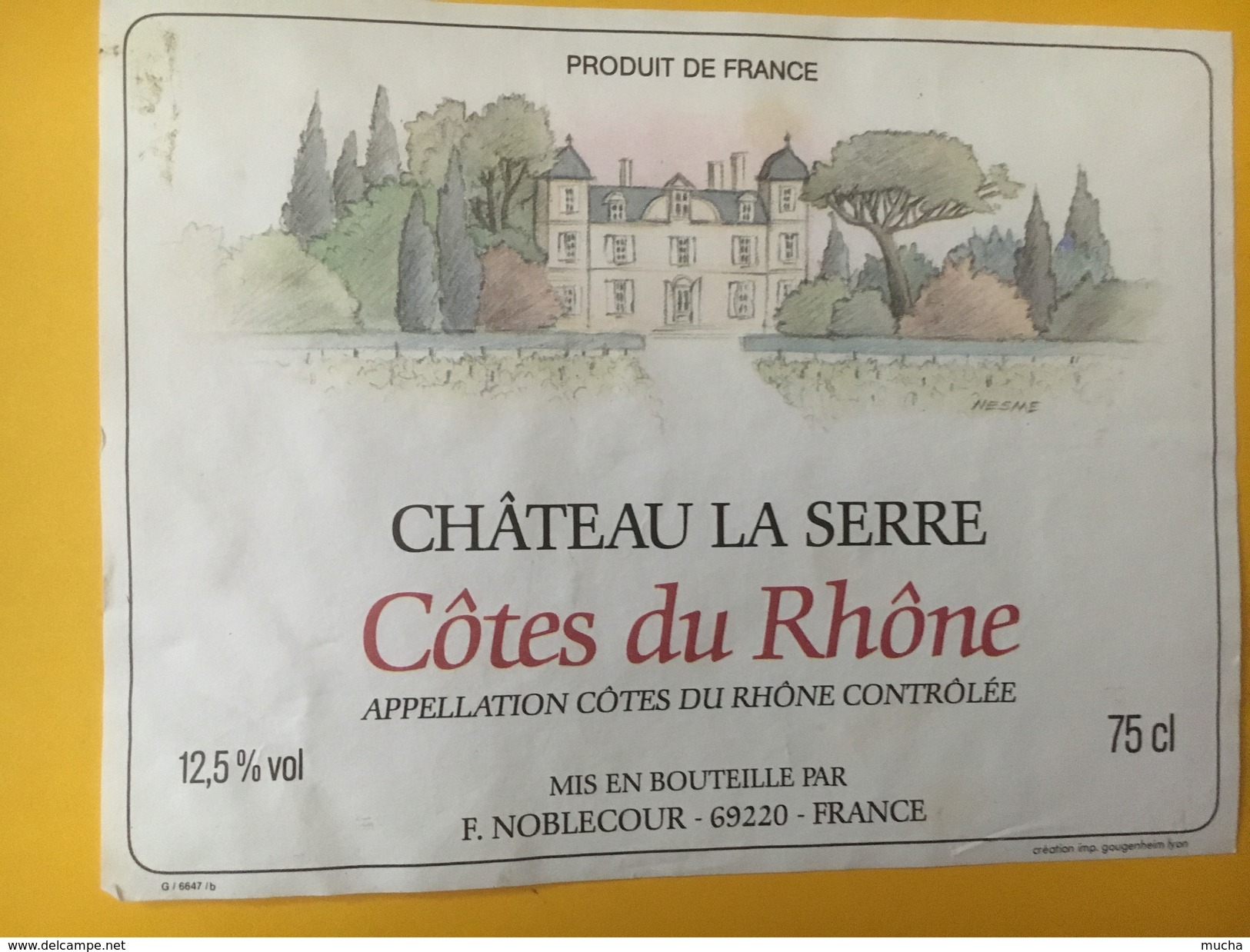 4842 - Château La Serre - Côtes Du Rhône