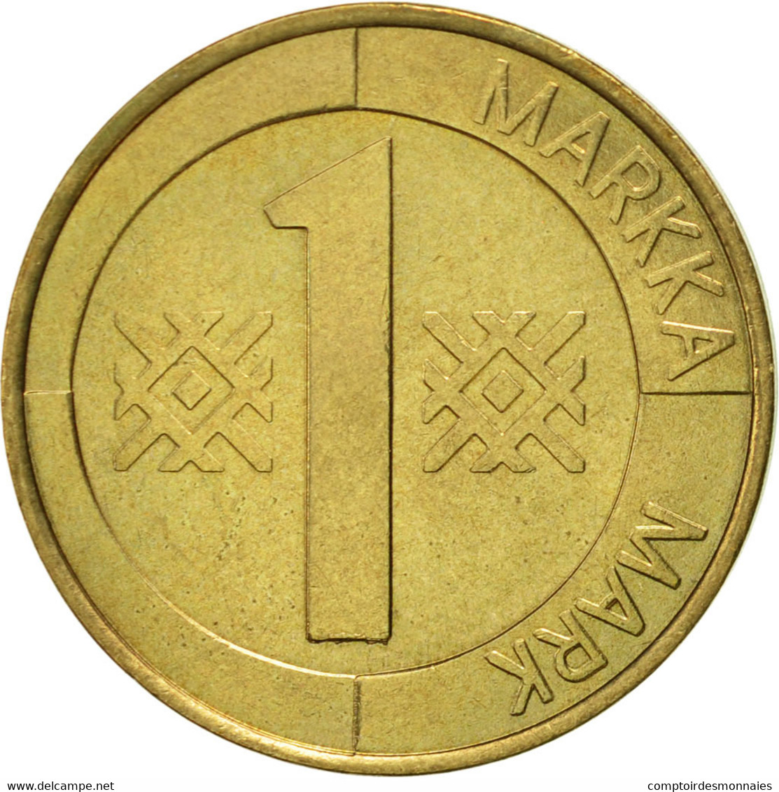 Monnaie, Finlande, Markka, 1993, SUP, Aluminum-Bronze, KM:76 - Finlande