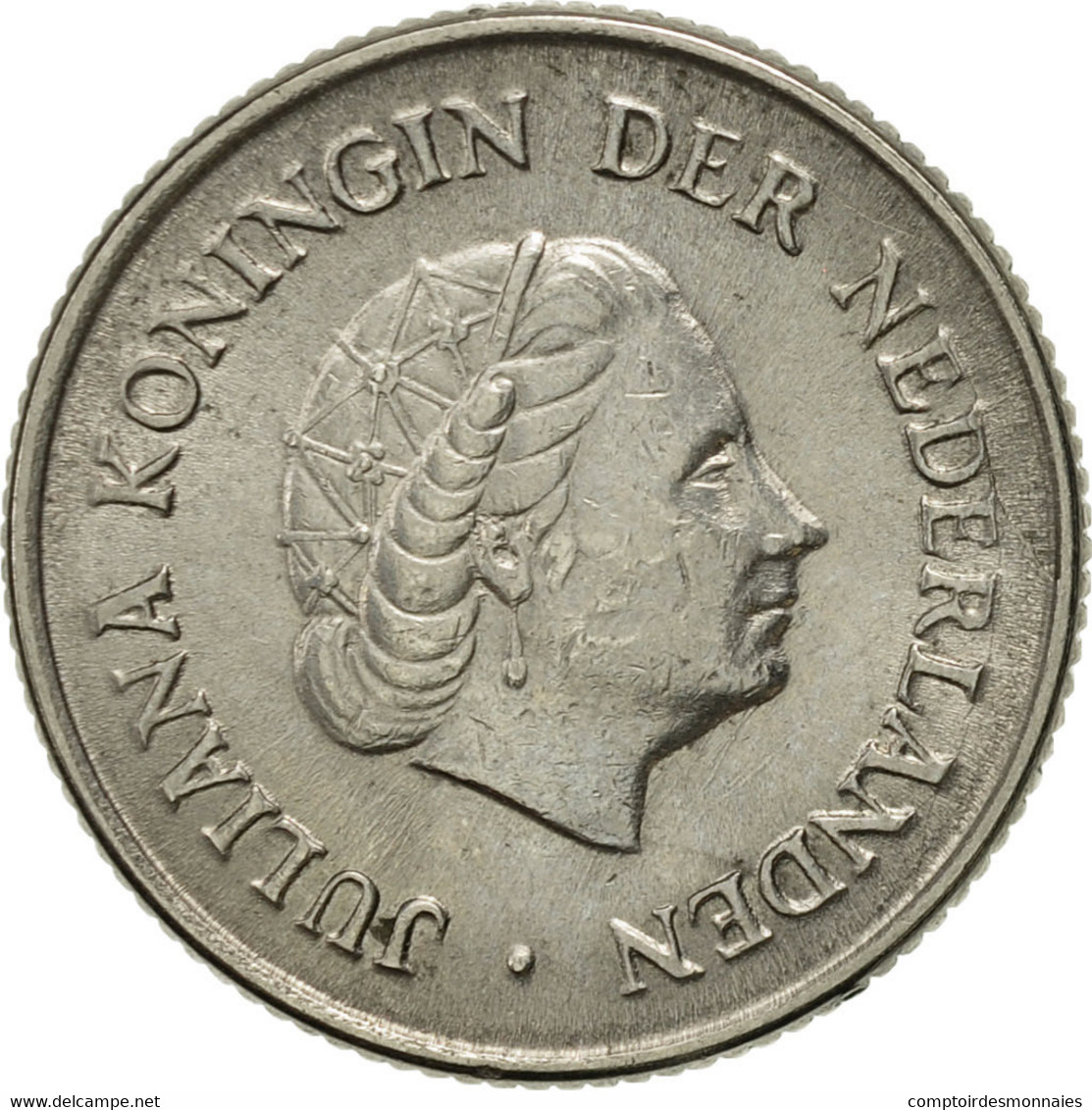 Monnaie, Pays-Bas, Juliana, 25 Cents, 1963, TTB+, Nickel, KM:183 - 1948-1980 : Juliana