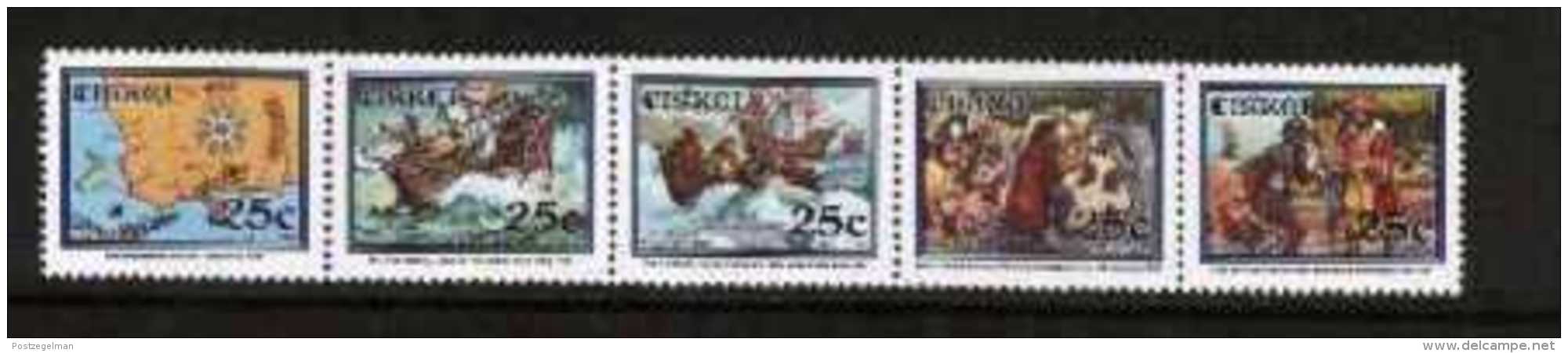 CISKEI, 1991, Mint Never Hinged Stamp(s ), MI 187-191, National Stamp Day - Ciskei