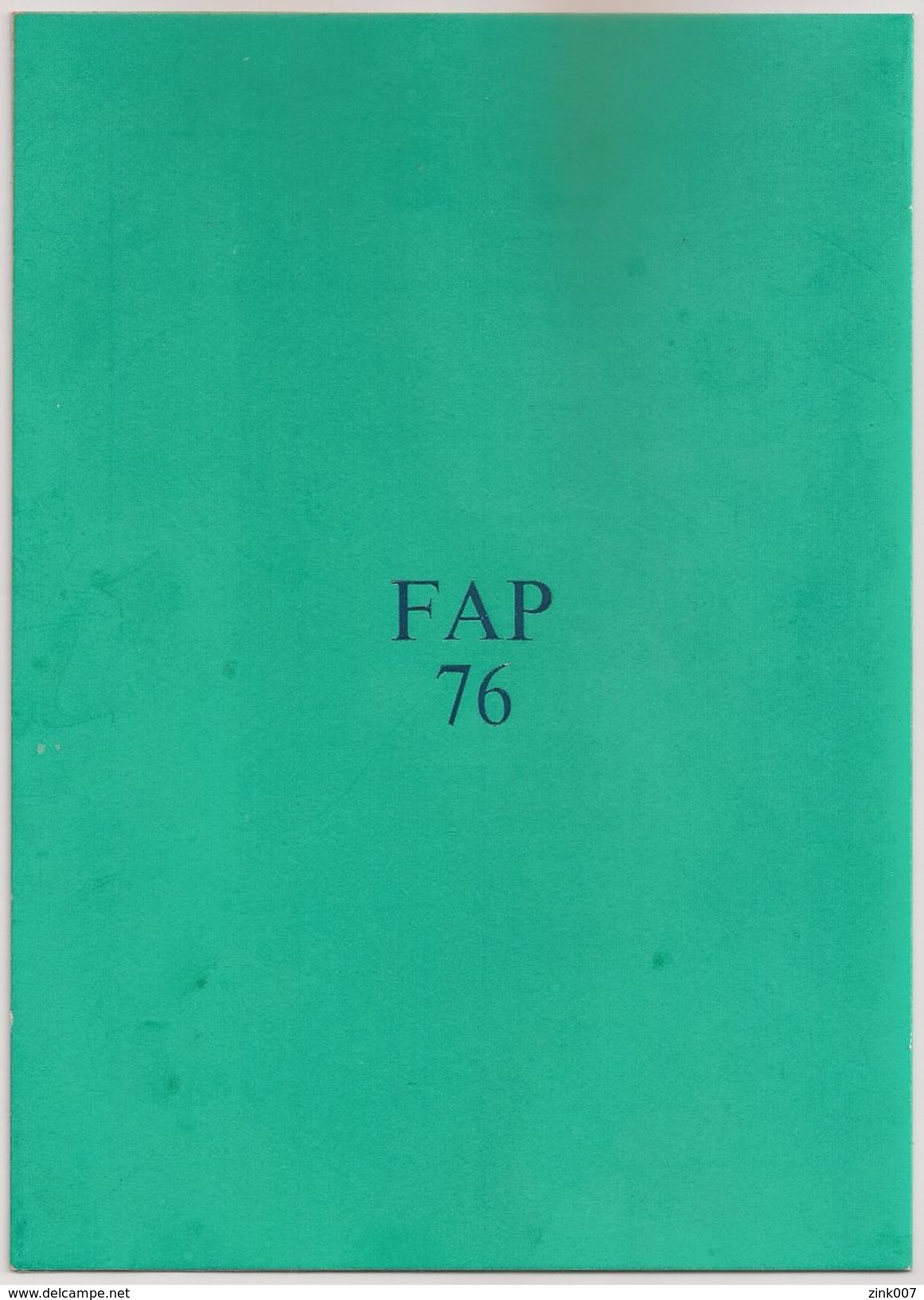 Força Aérea - FAP 1976 - Catalogo Da 1ª Mostra Filatélica Da Força Aérea - Base Aérea 1 Sintra - Programa Filatélico - Non Classés