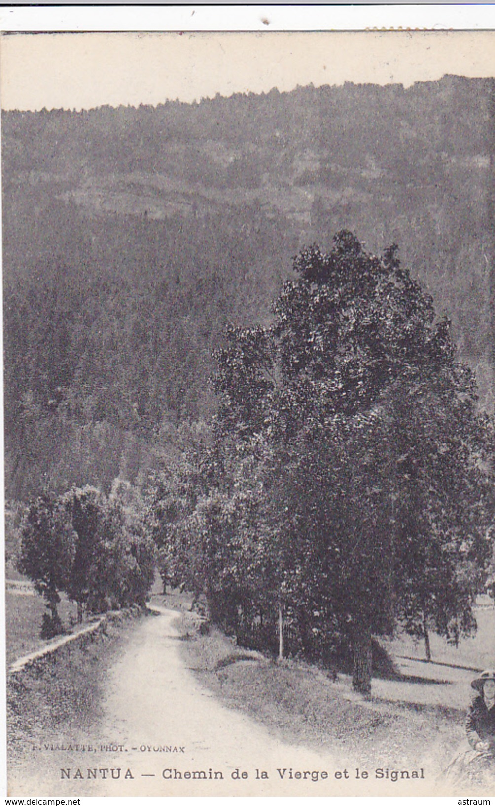 Cpa-01-nantua-chemin De La Vierge Et Le Signal-edi Vialatte - Nantua