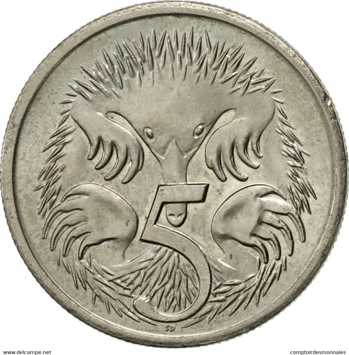 Monnaie, Australie, Elizabeth II, 5 Cents, 2002, SUP, Copper-nickel, KM:401 - 5 Cents