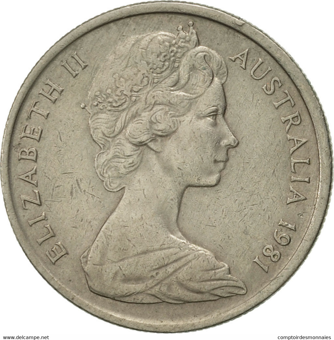 Monnaie, Australie, Elizabeth II, 5 Cents, 1981, SUP, Copper-nickel, KM:64 - 5 Cents