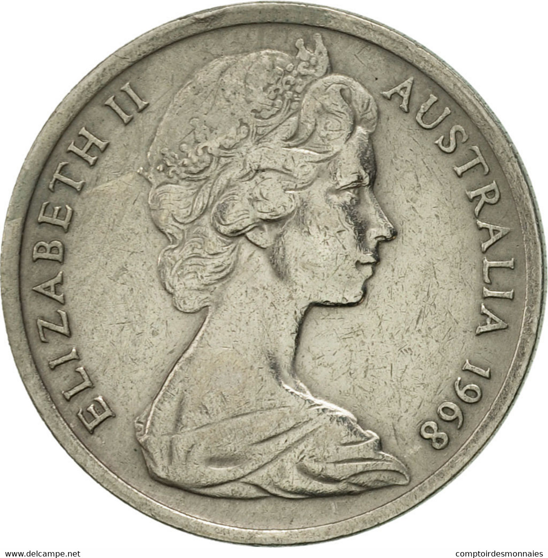 Monnaie, Australie, Elizabeth II, 5 Cents, 1968, SUP, Copper-nickel, KM:64 - 5 Cents