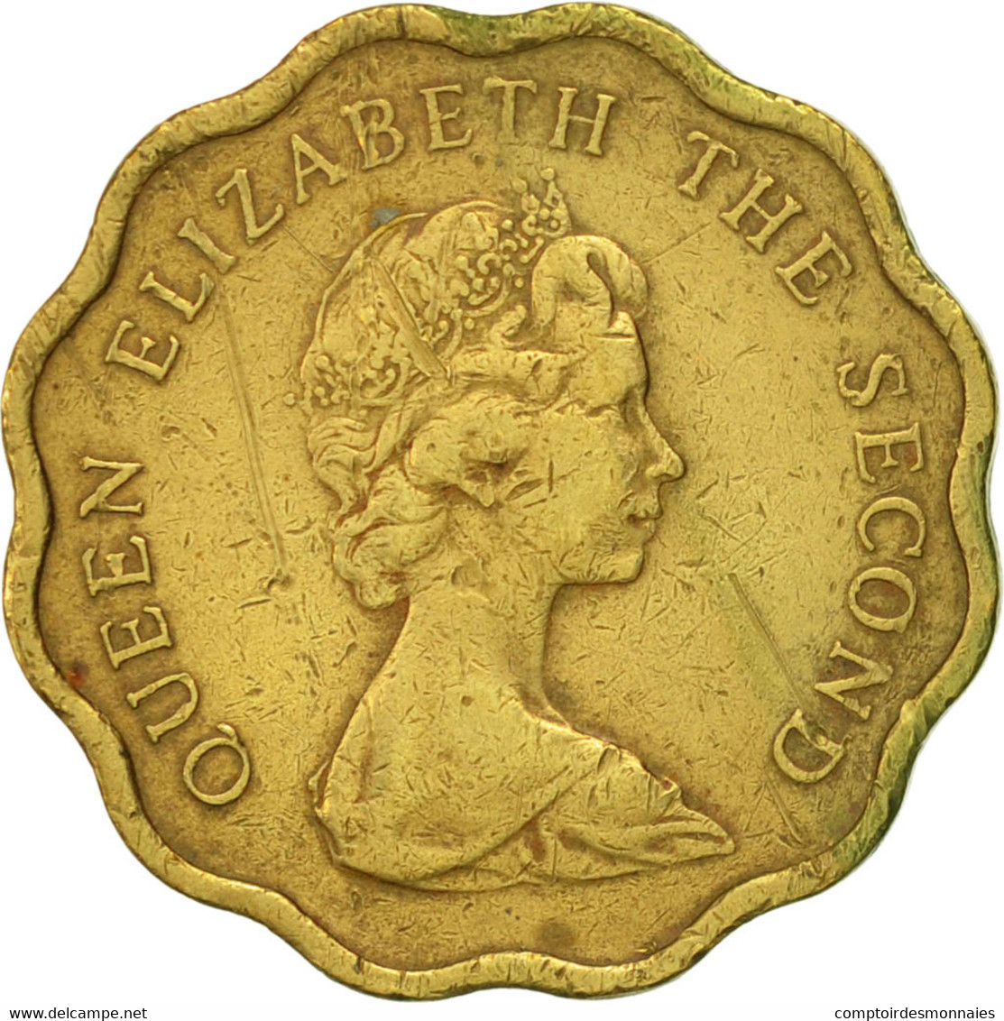 Monnaie, Hong Kong, Elizabeth II, 20 Cents, 1978, TTB, Nickel-brass, KM:36 - Hongkong