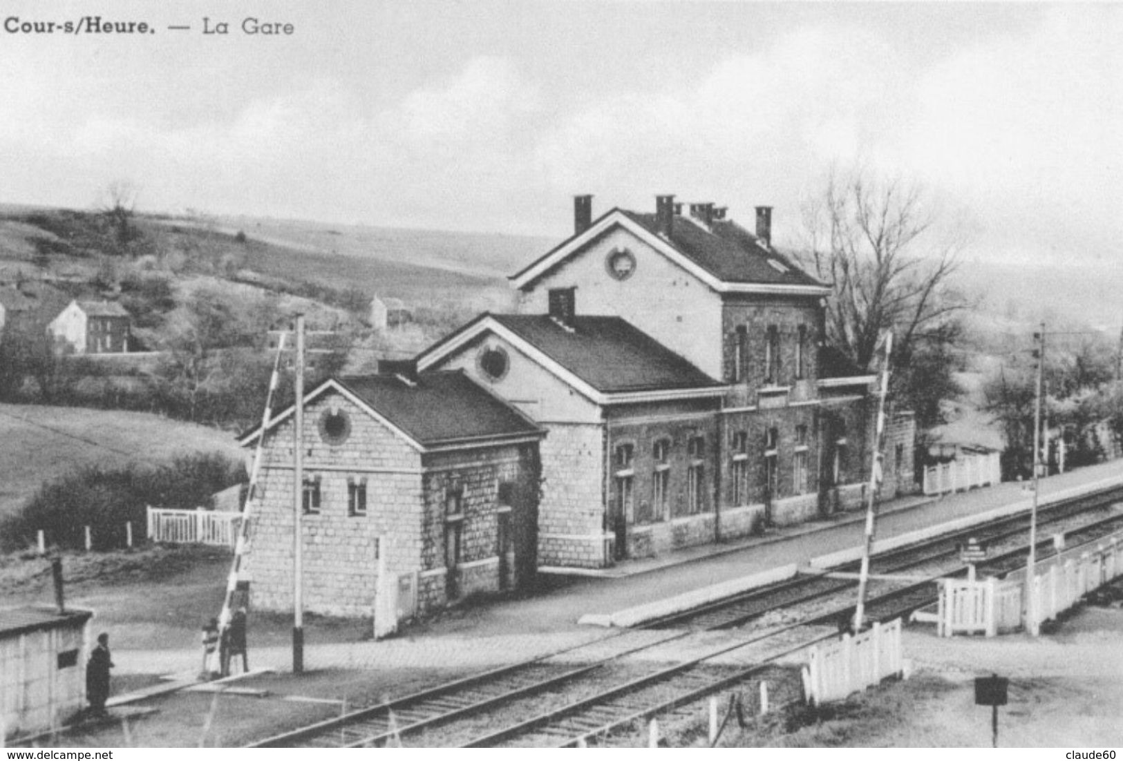 17/8 Cour Sur Heure Ham Nalinnes Hainaut  Gare Station Copie - Ham-sur-Heure-Nalinnes