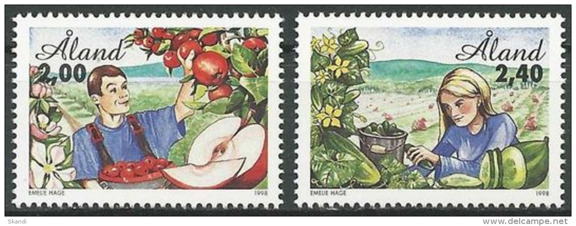 ALAND 1998 Mi-Nr. 134/35 ** MNH - Aland