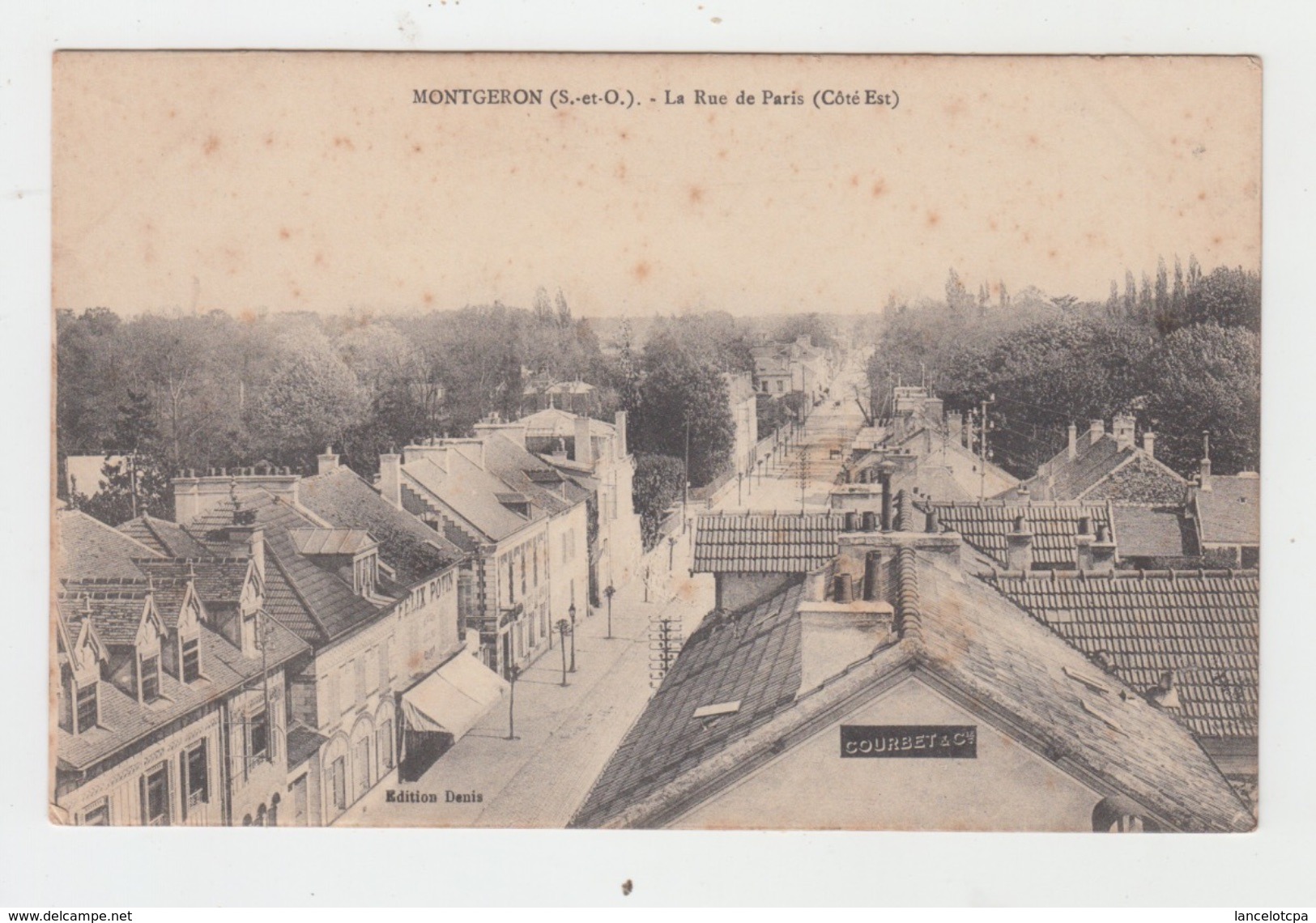 91 - MONTGERON / LA RUE DE PARIS Côté EST - Montgeron