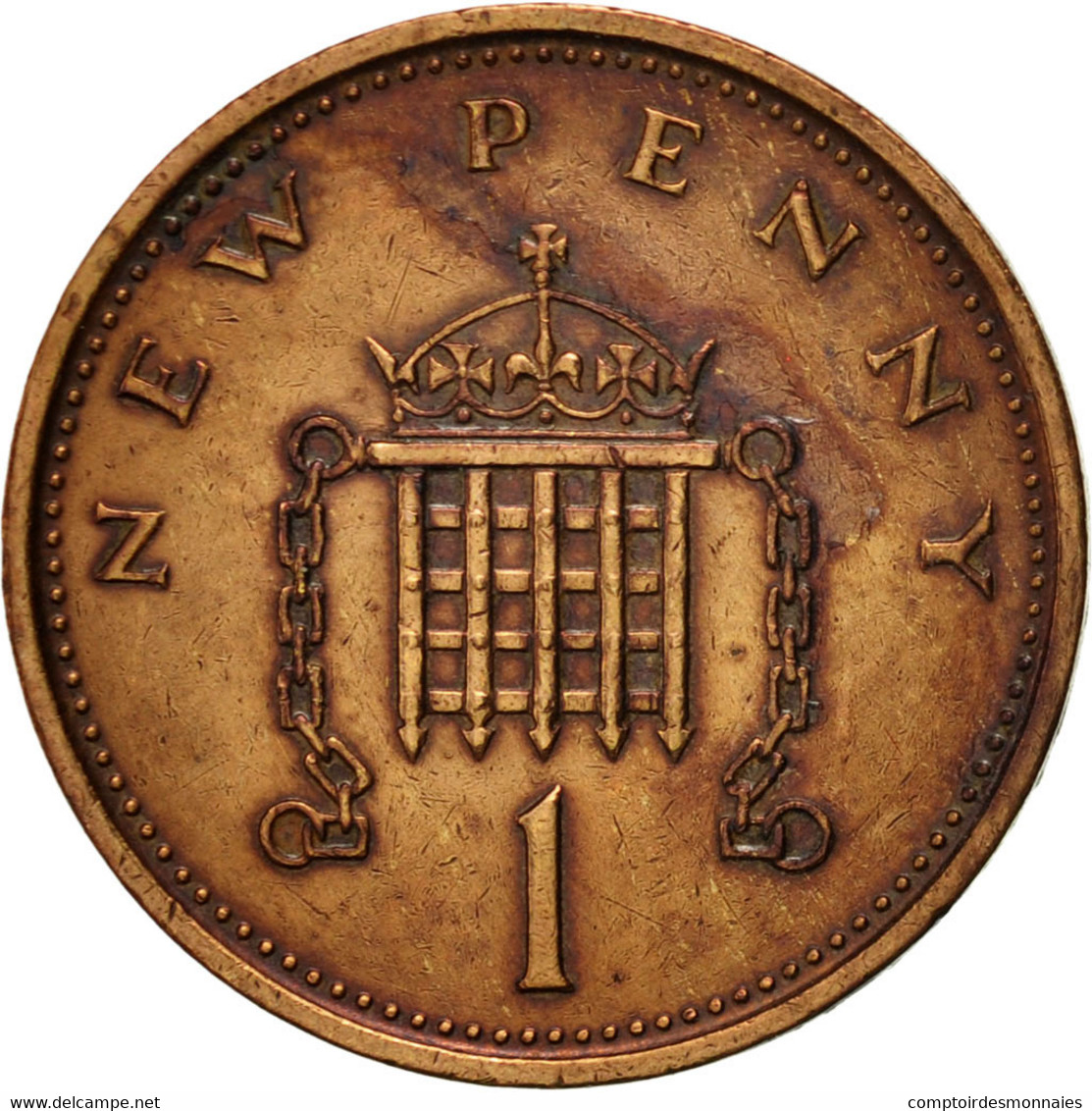 Monnaie, Grande-Bretagne, Elizabeth II, New Penny, 1978, TTB, Bronze, KM:915 - 1 Penny & 1 New Penny