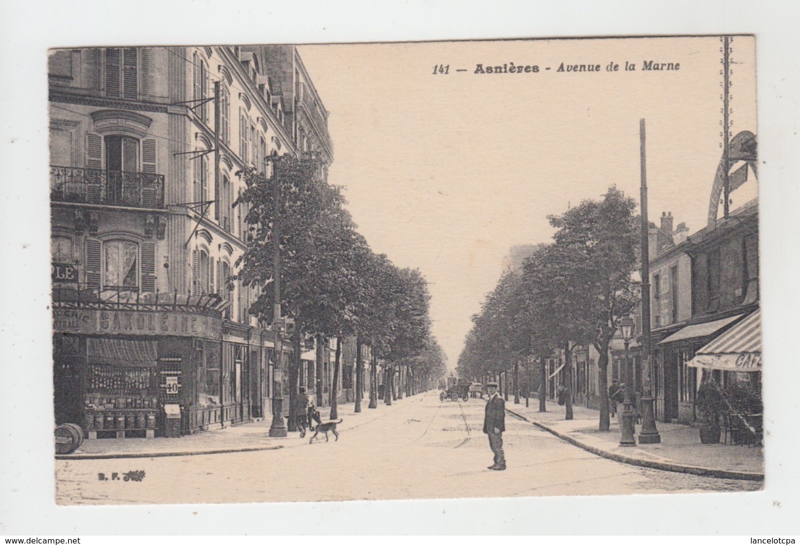 92 - ASNIERES / AVENUE DE LA MARNE - Asnieres Sur Seine