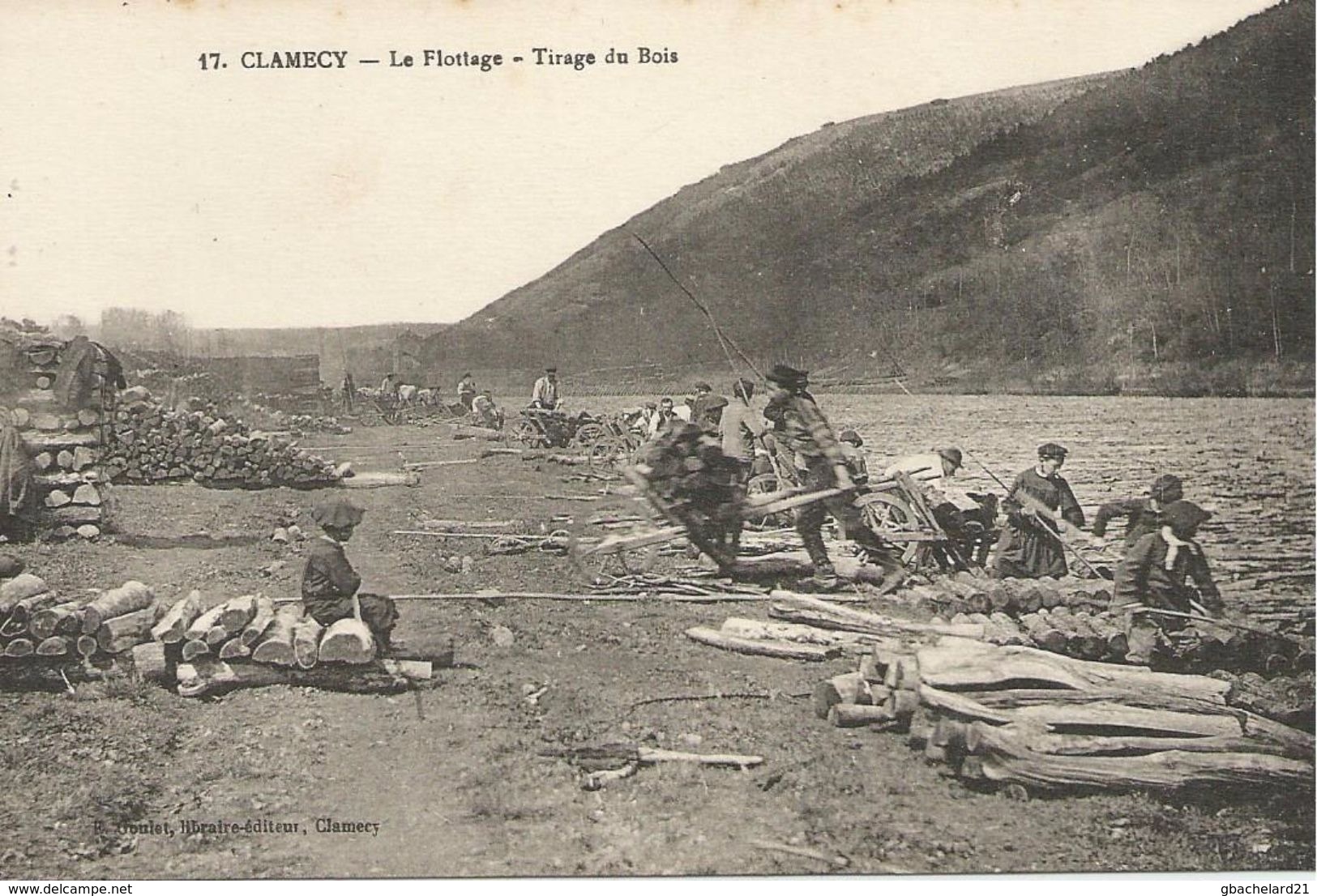 Clamecy - Le Flottage - Tirage Du Bois - Clamecy